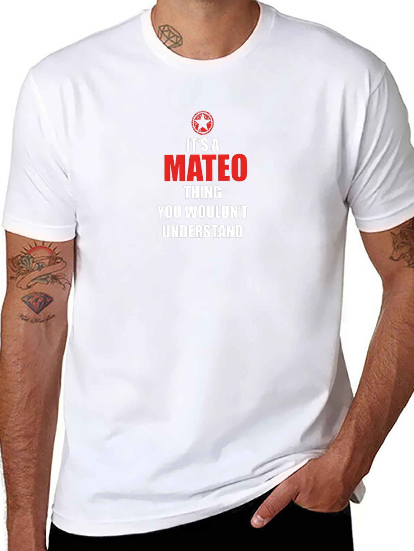 Its a Mateo Thing T-Shirt - Black