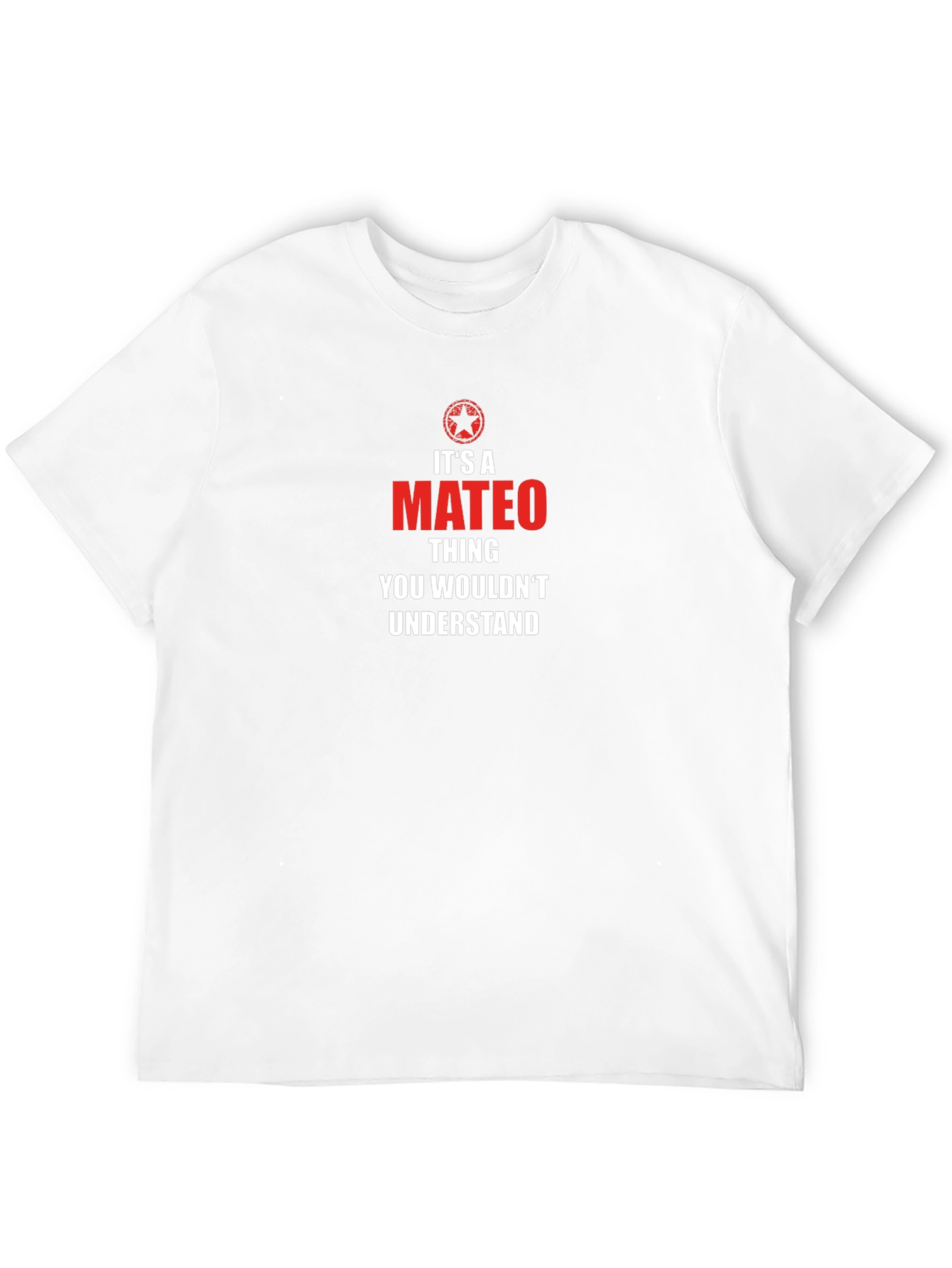 Its a Mateo Thing T-Shirt - Black