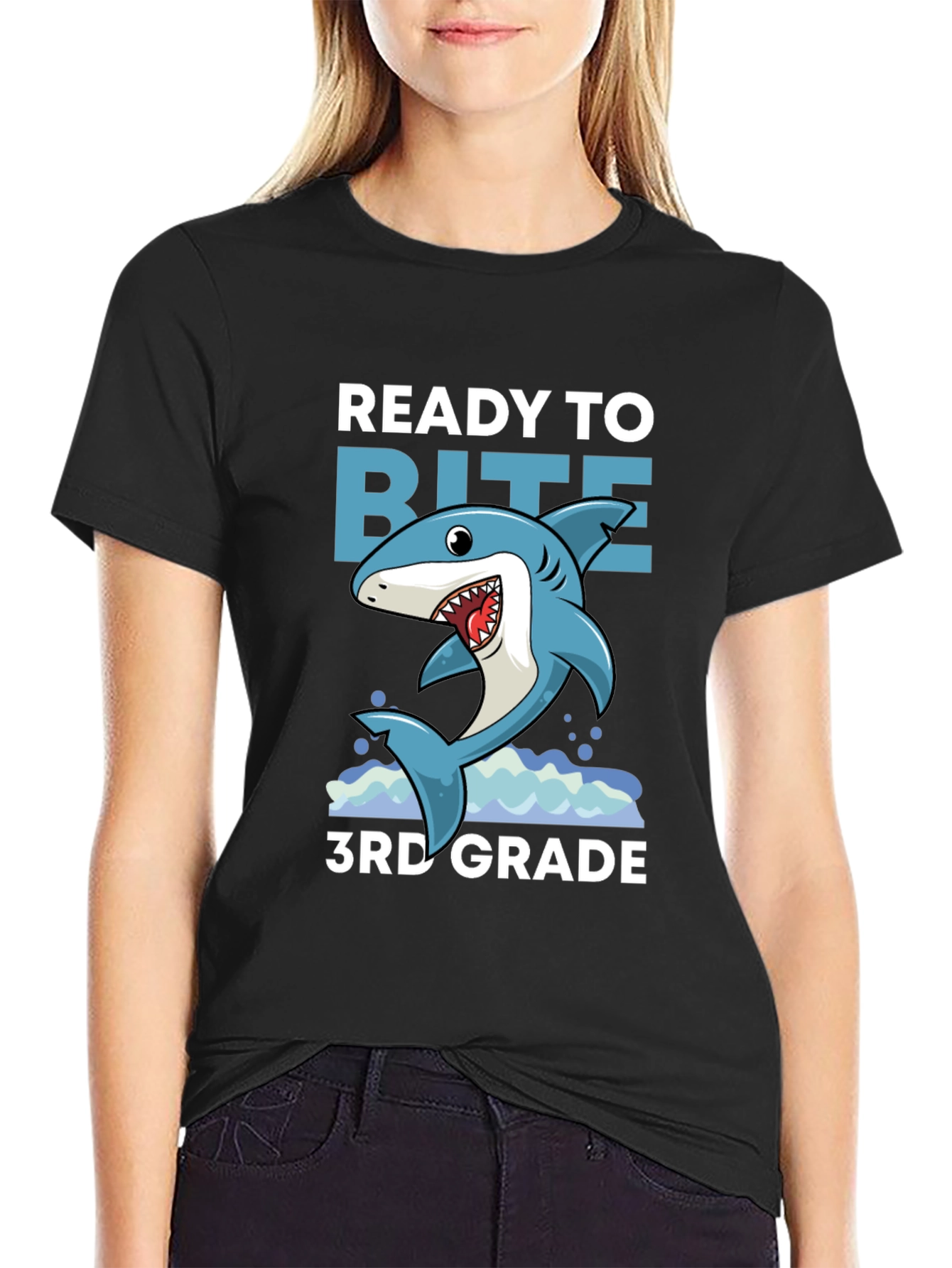 Ready To Bite 3rd Grade Graphic T-Shirt