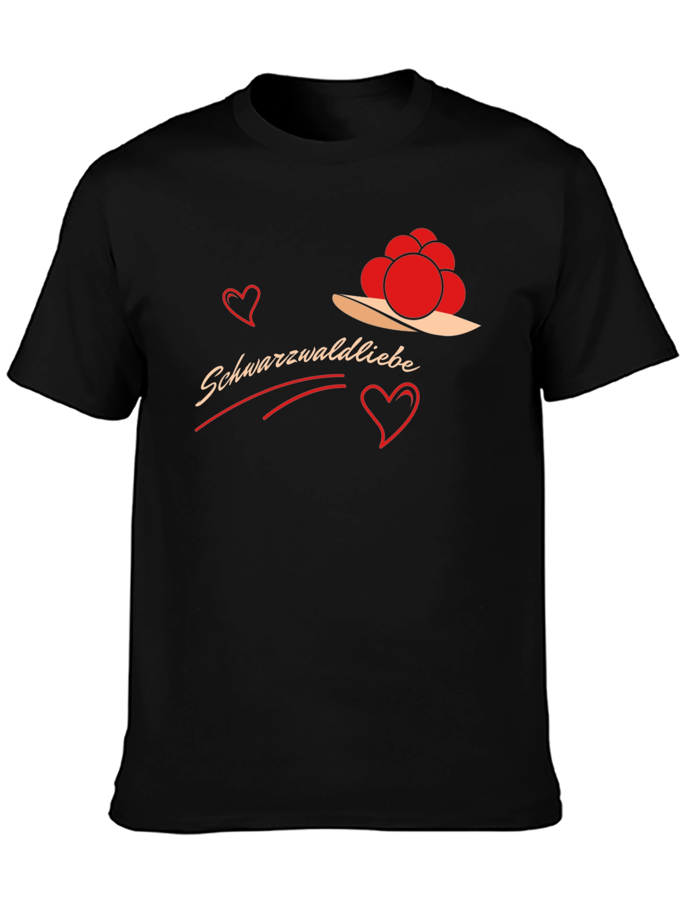 Schwarzwaldliebe Black Forest Love T-Shirt