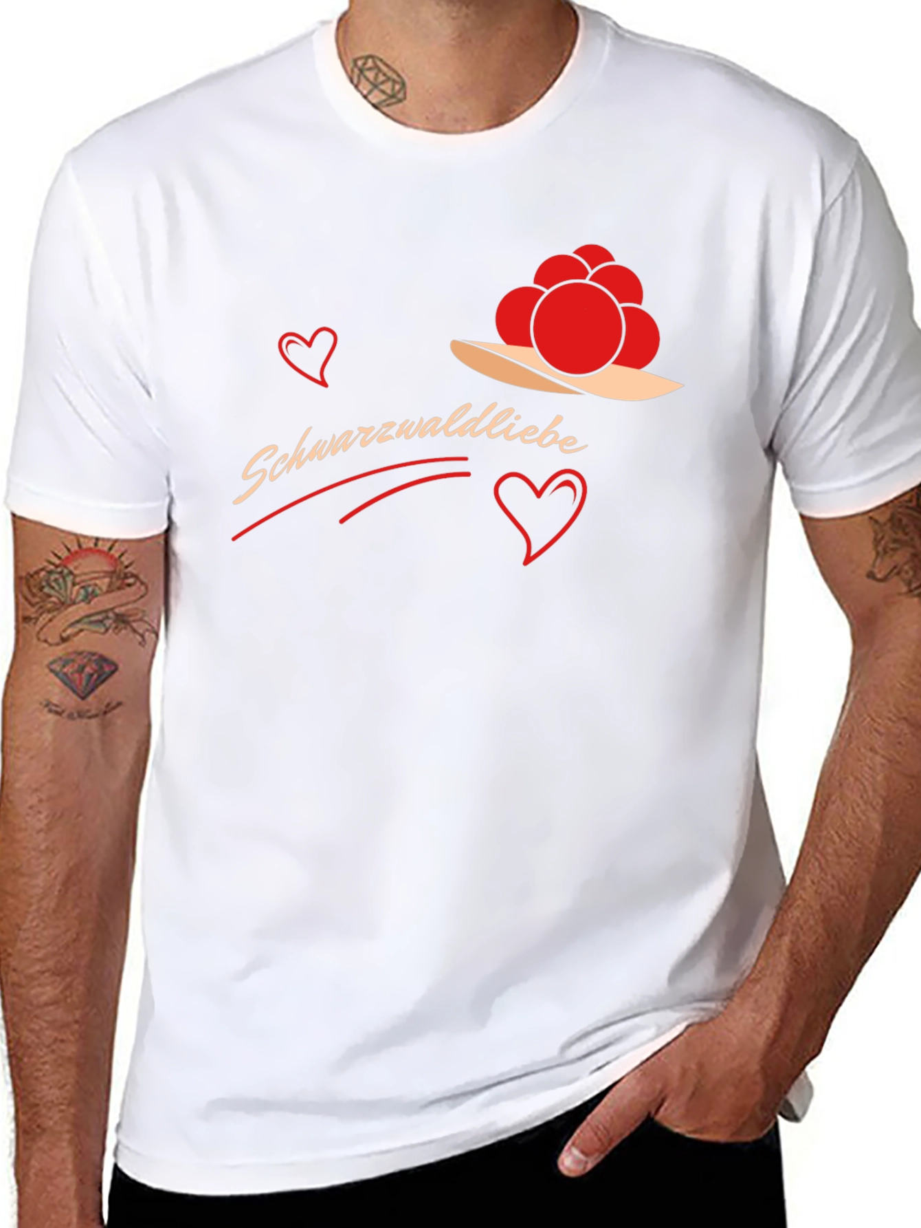 Schwarzwaldliebe Black Forest Love T-Shirt