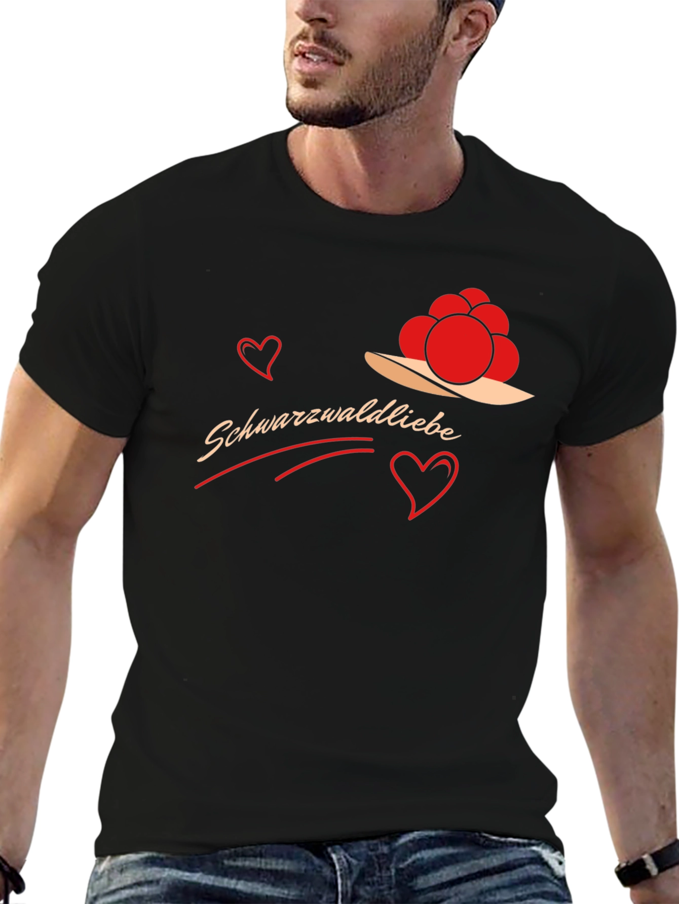 Schwarzwaldliebe Black Forest Love T-Shirt