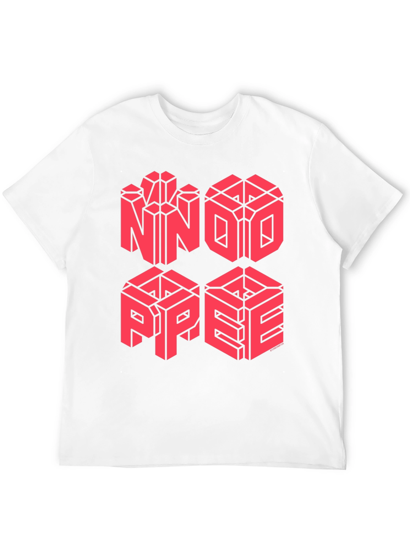 NNDO PPEE Graphic Black Tee
