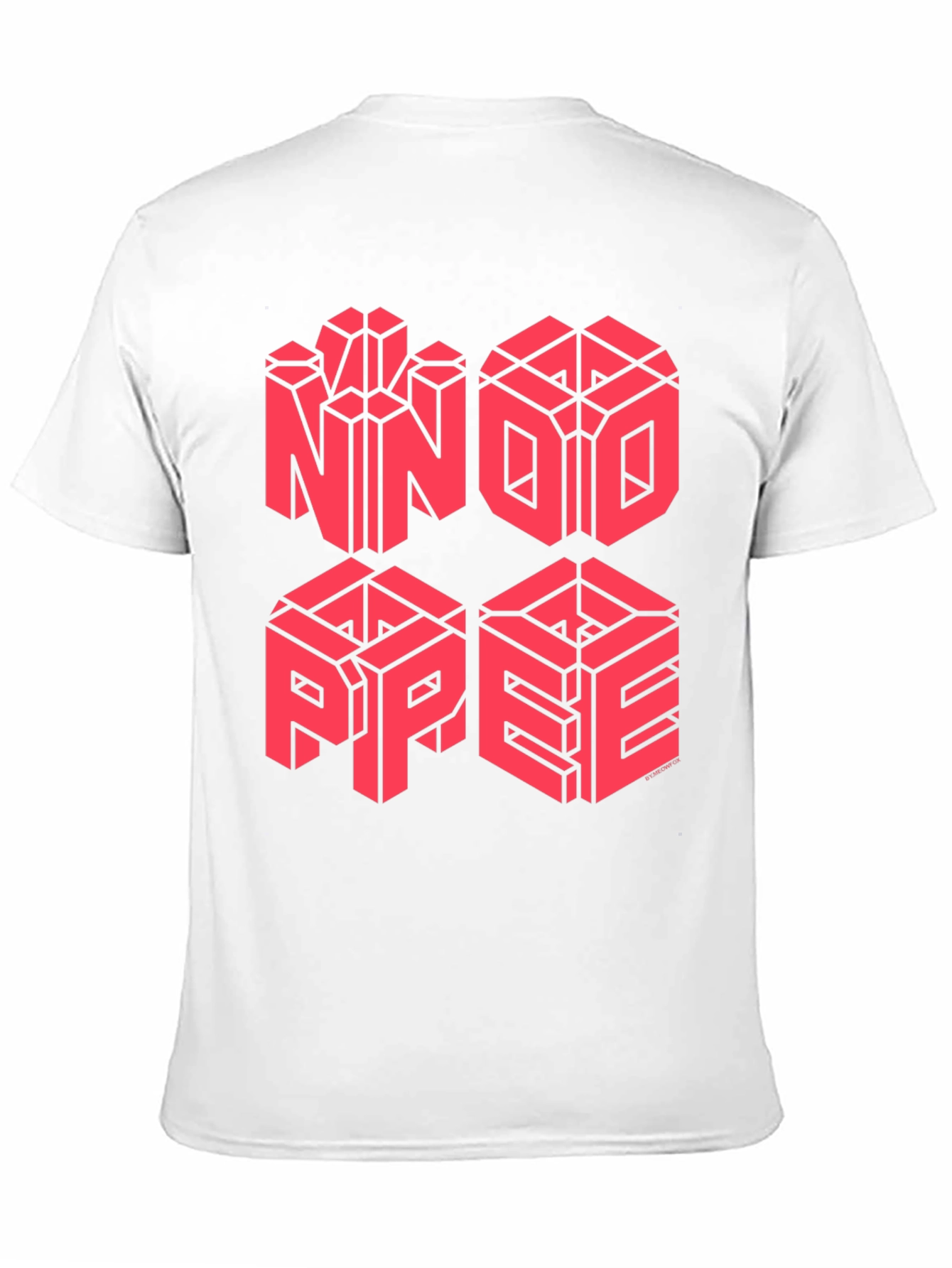 NNDO PPEE Graphic Black Tee