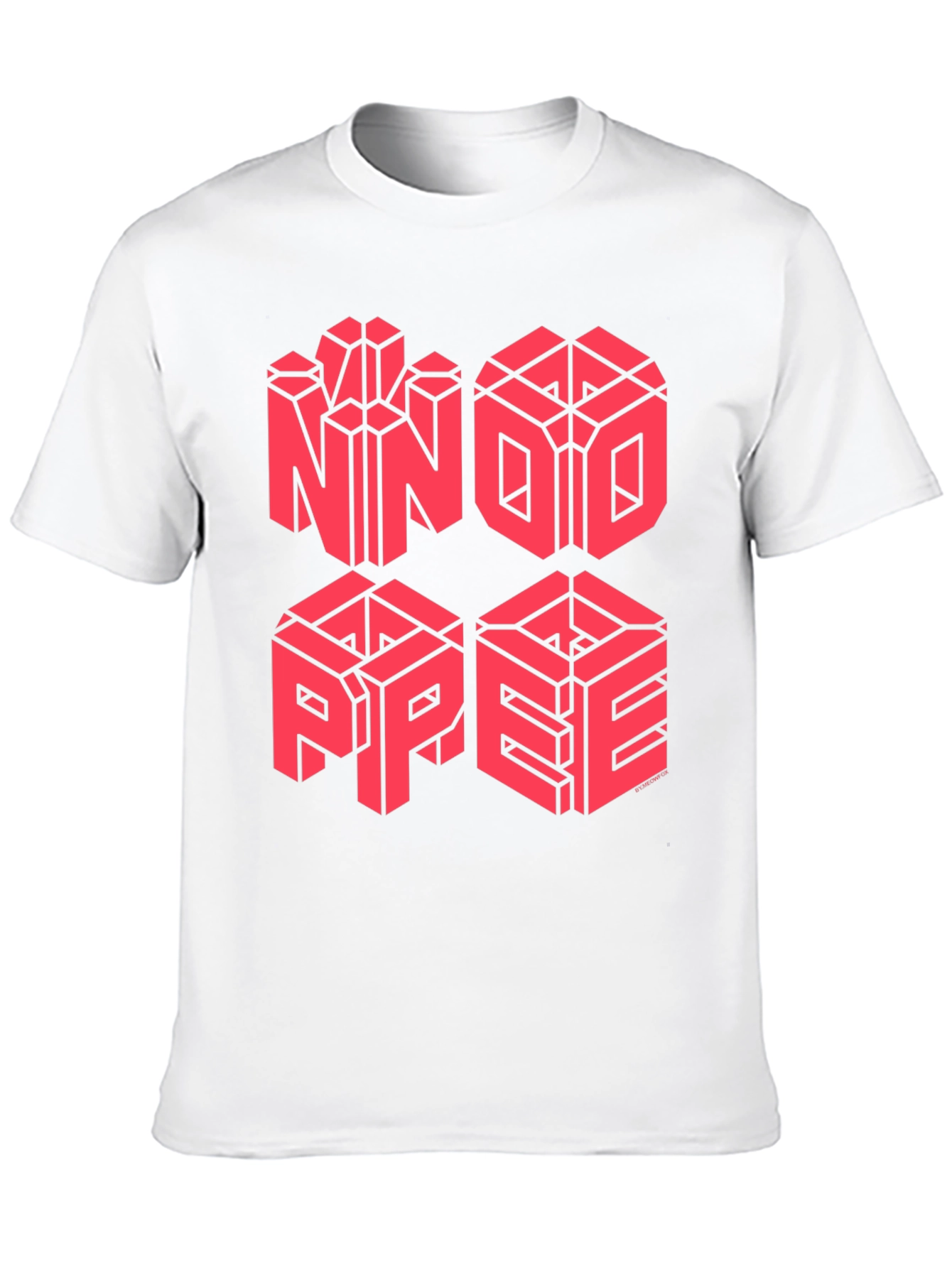 NNDO PPEE Graphic Black Tee