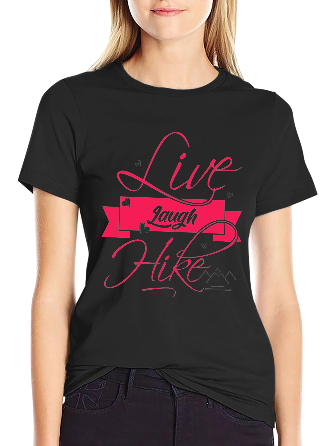 Live Laugh Hike Graphic Tee