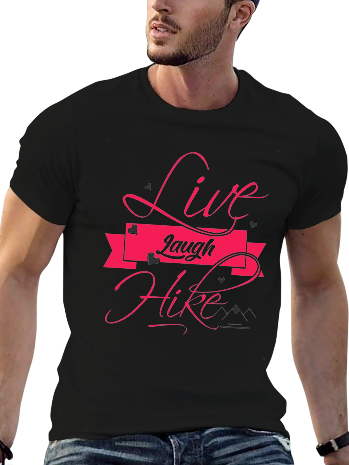 Live Laugh Hike Graphic Tee