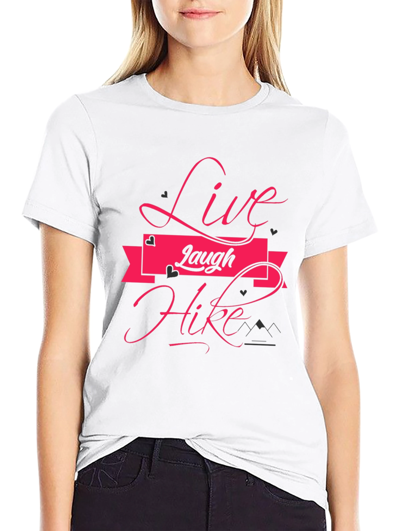 Live Laugh Hike Graphic Tee