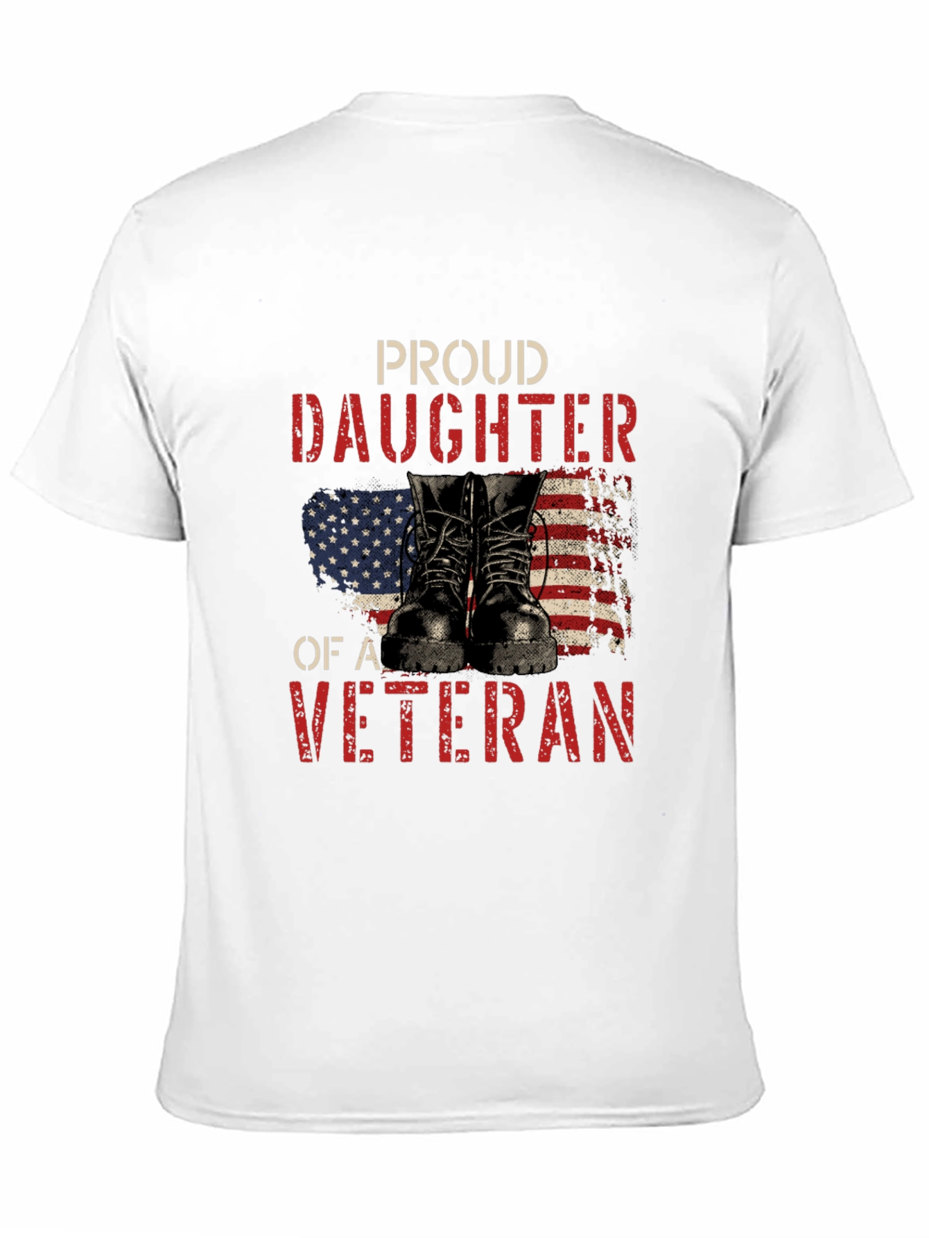 Proud Daughter of a Veteran Graphic Tee
