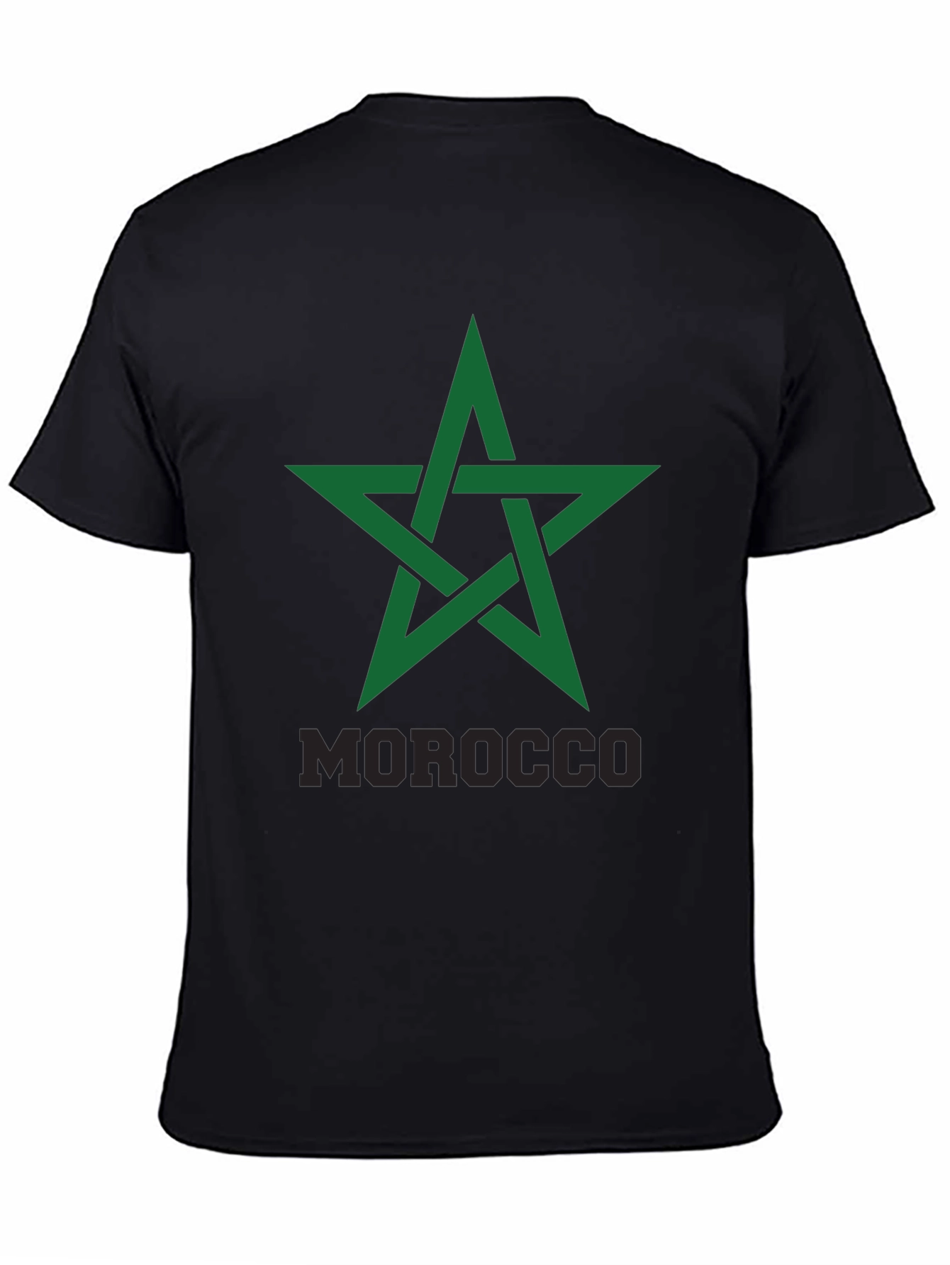 Morocco Star Graphic T-Shirt - Casual Wear
