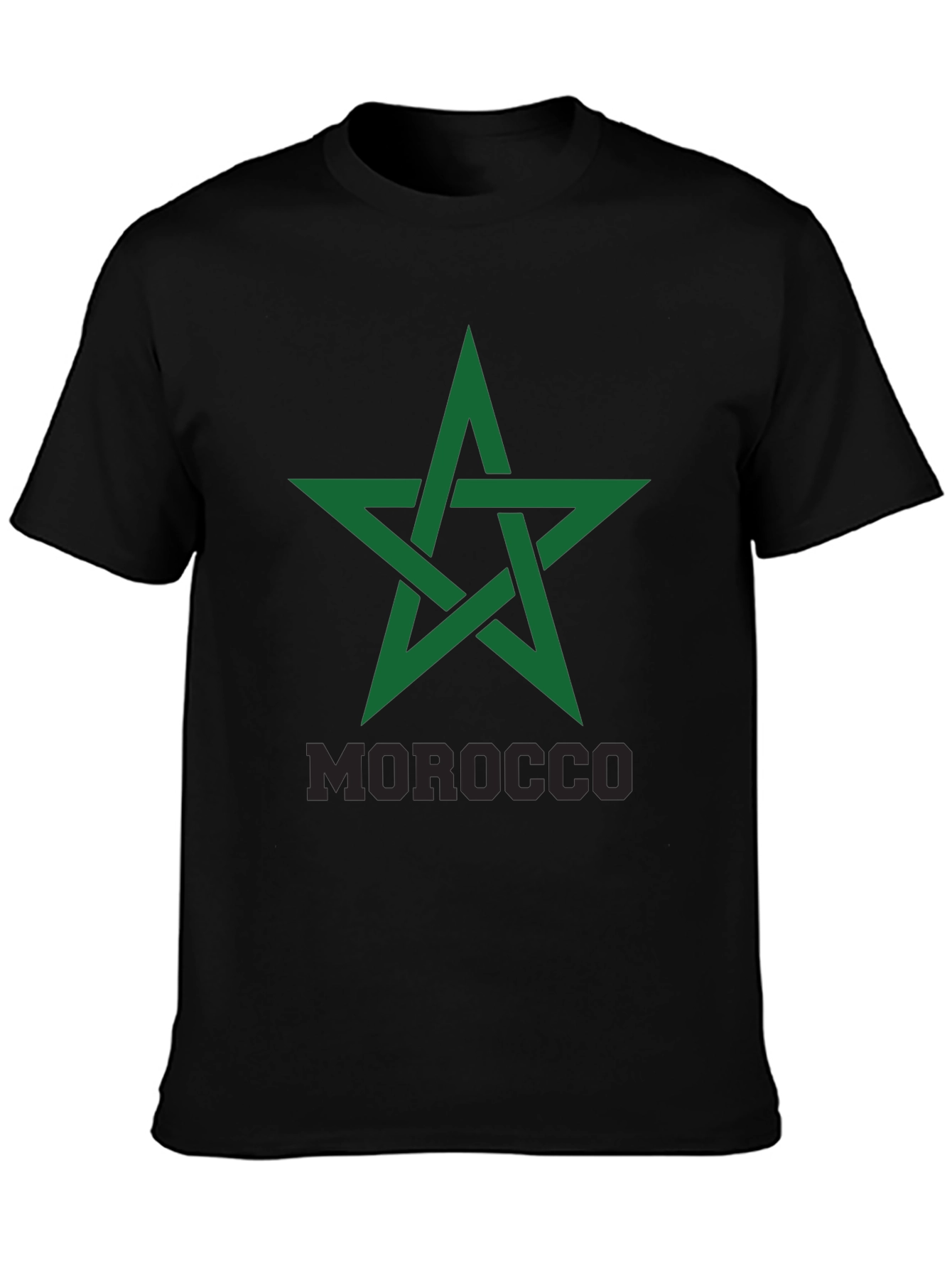 Morocco Star Graphic T-Shirt - Casual Wear