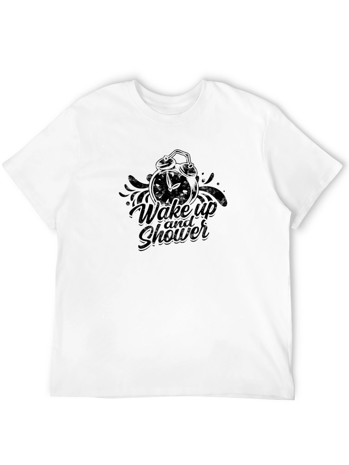 Wake Up and Shower Graphic Tee