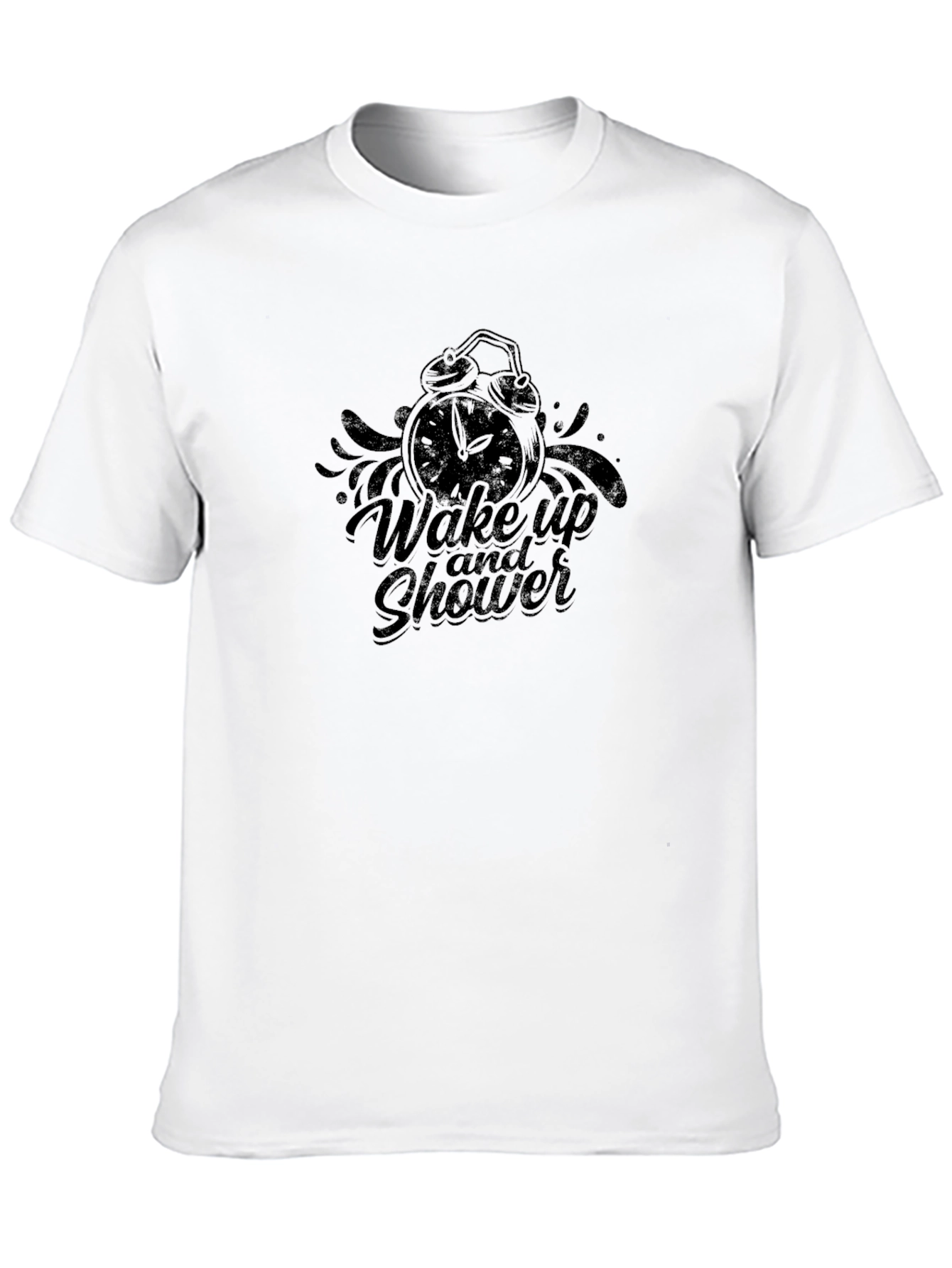 Wake Up and Shower Graphic Tee