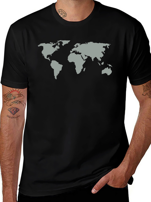 World Map T-Shirt - Global Traveler Tee