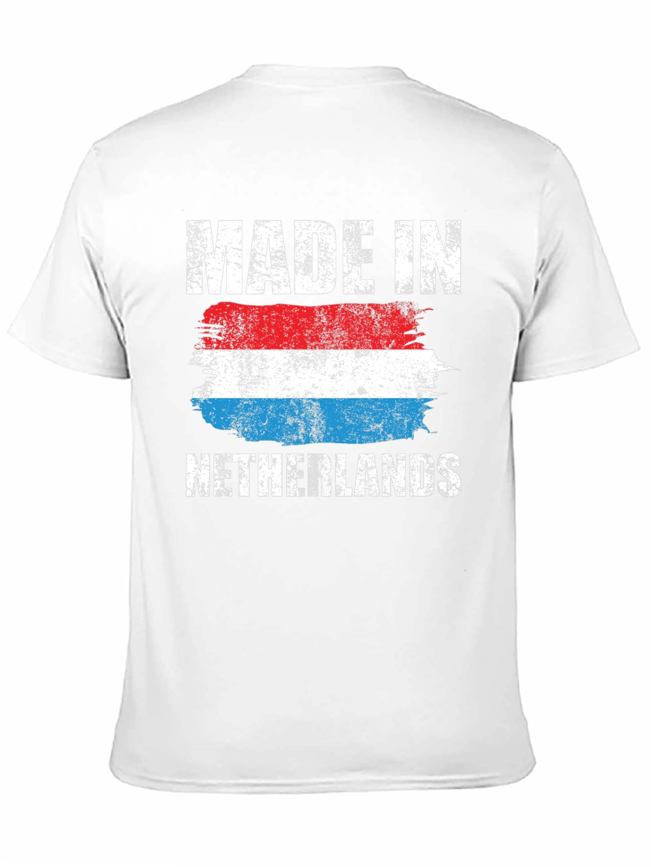 Made in Netherlands T-Shirt Dutch Flag Graphic Tee