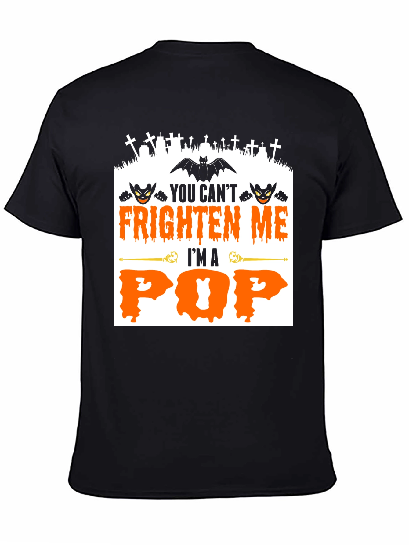 Frighten Me Im a Pop Halloween T-Shirt