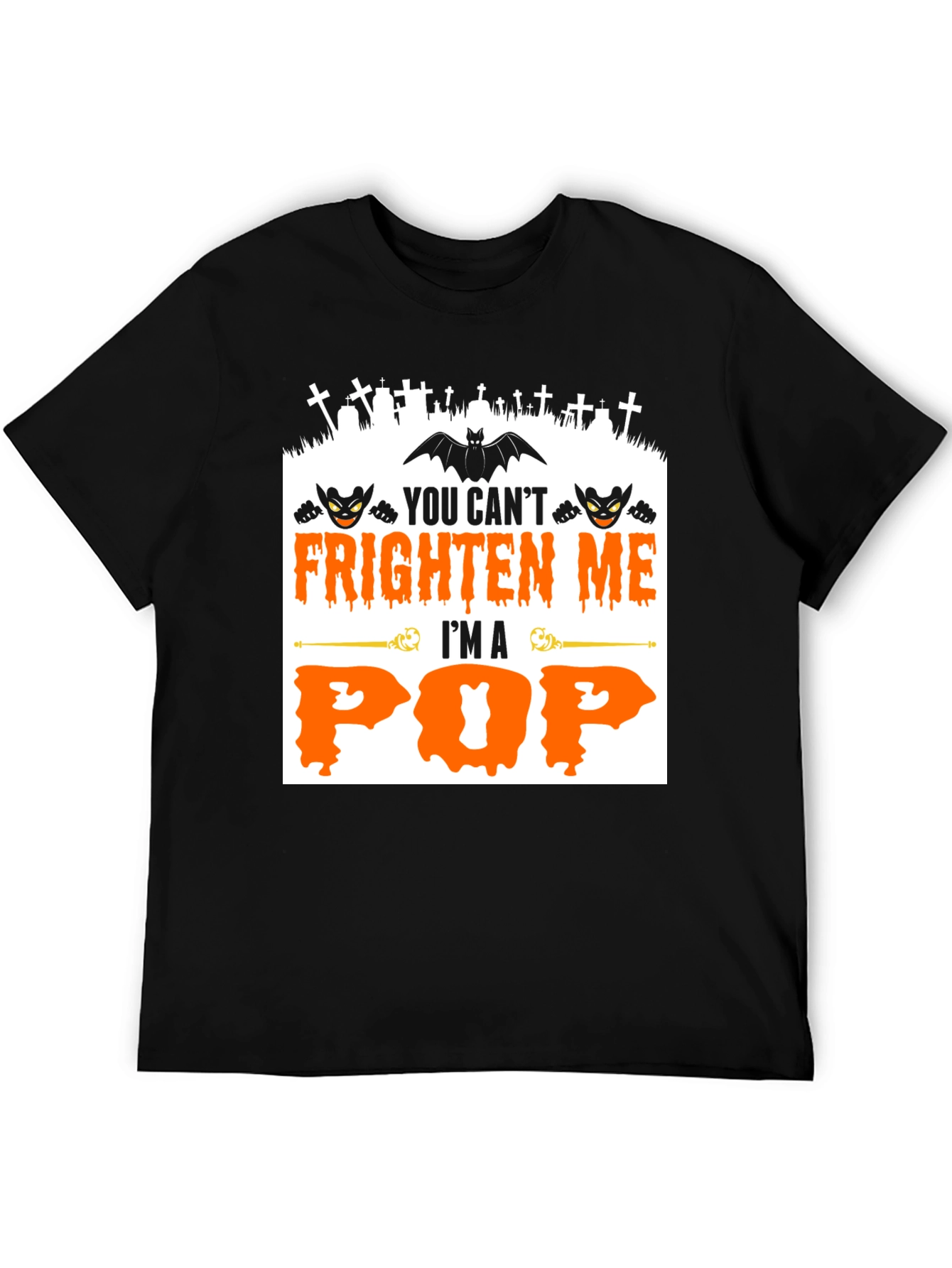 Frighten Me Im a Pop Halloween T-Shirt