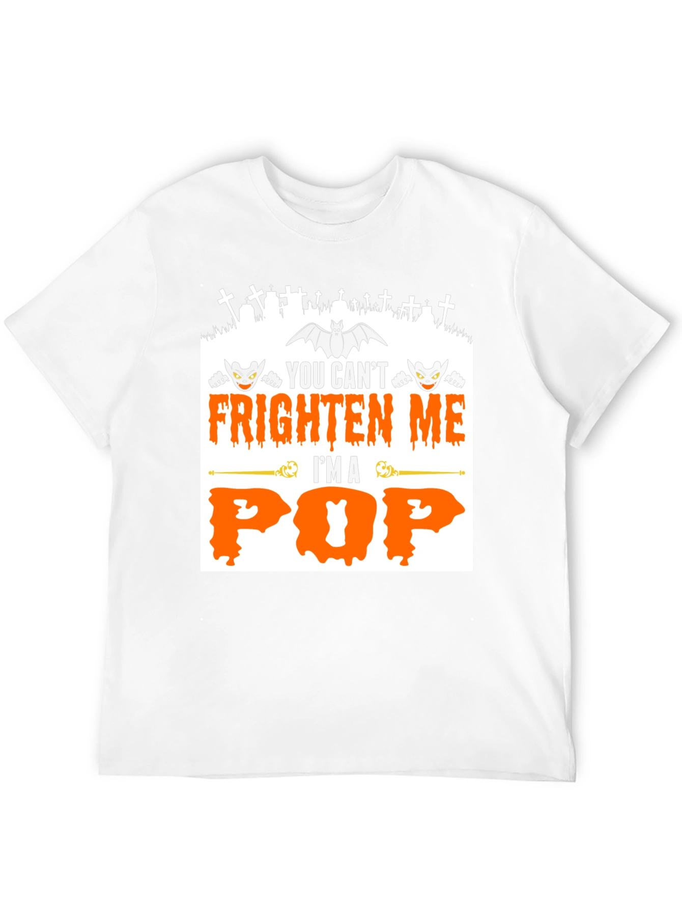 Frighten Me Im a Pop Halloween T-Shirt