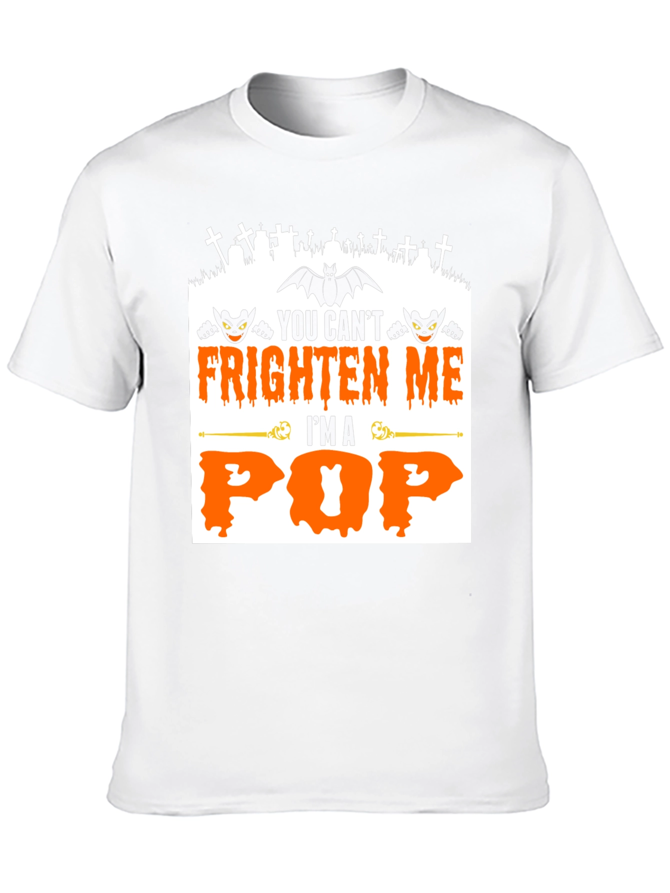 Frighten Me Im a Pop Halloween T-Shirt