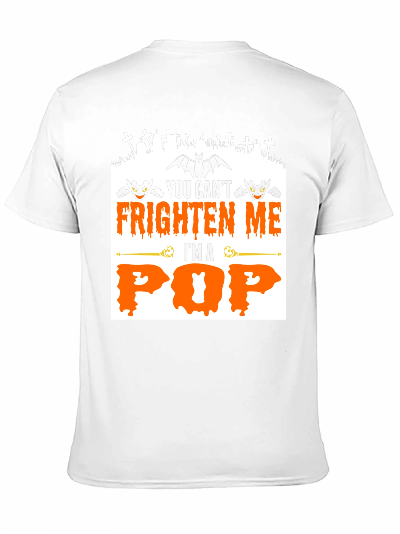 Frighten Me Im a Pop Halloween T-Shirt