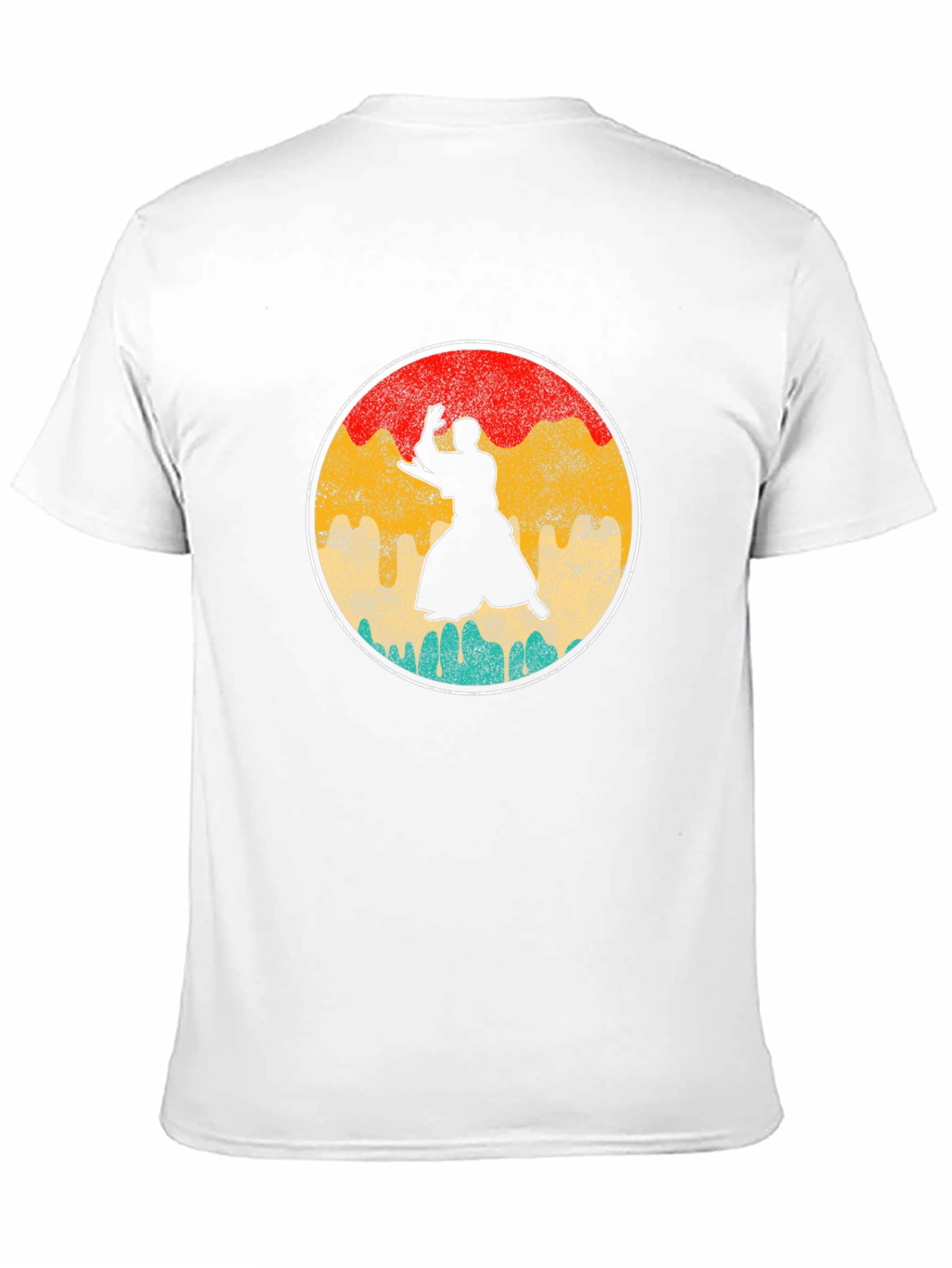Aikido Silhouette Graphic Tee - Black
