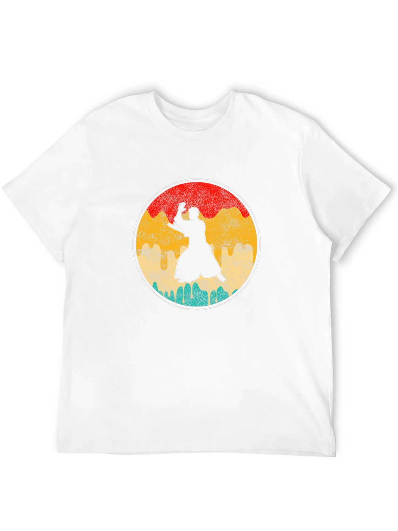 Aikido Silhouette Graphic Tee - Black