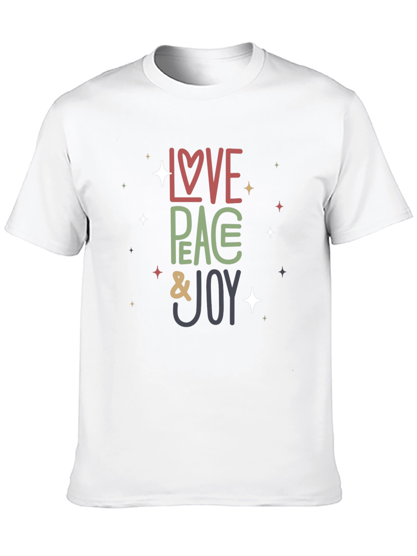 Love Peace Joy Graphic Tee