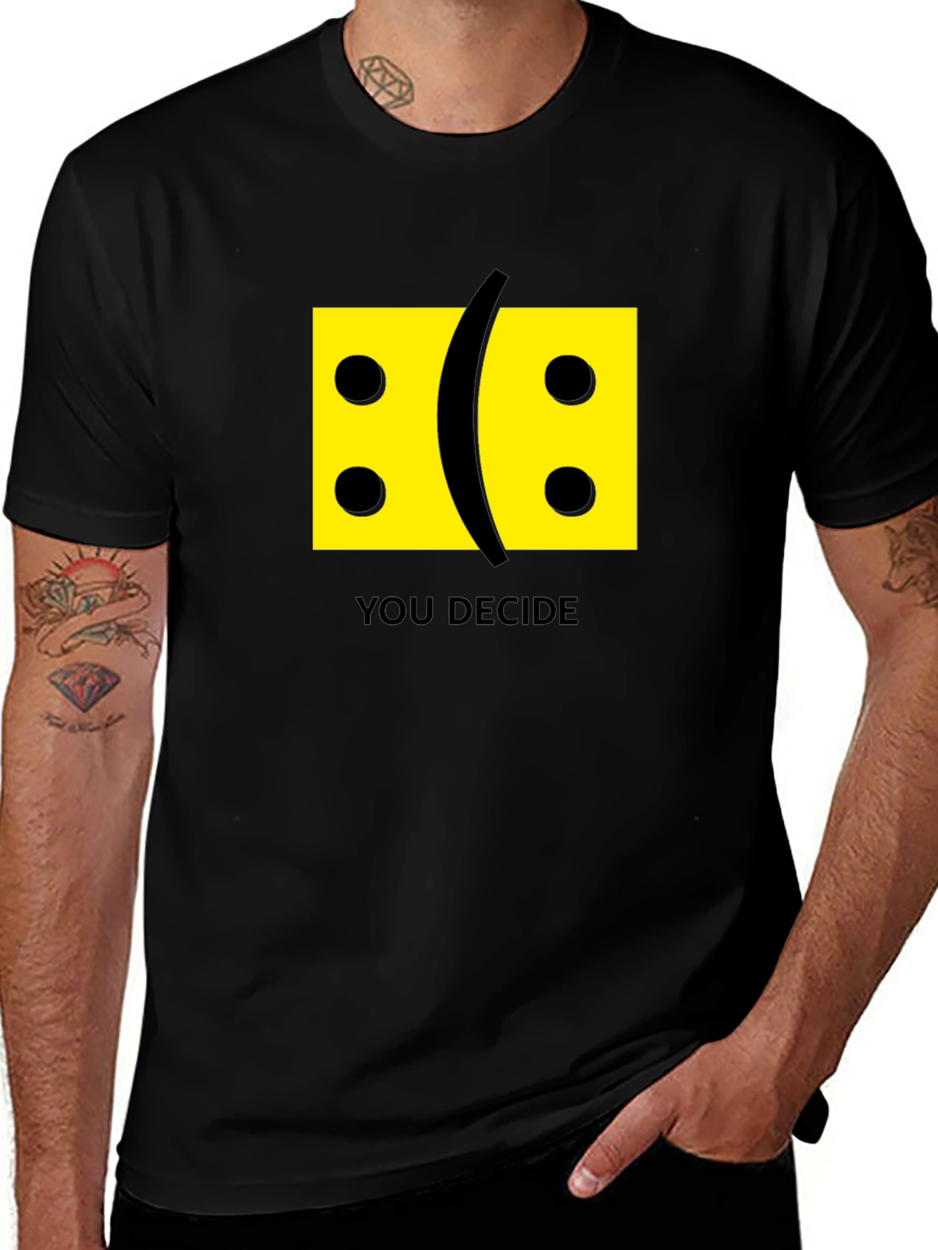 Decide Your Mood Graphic T-Shirt