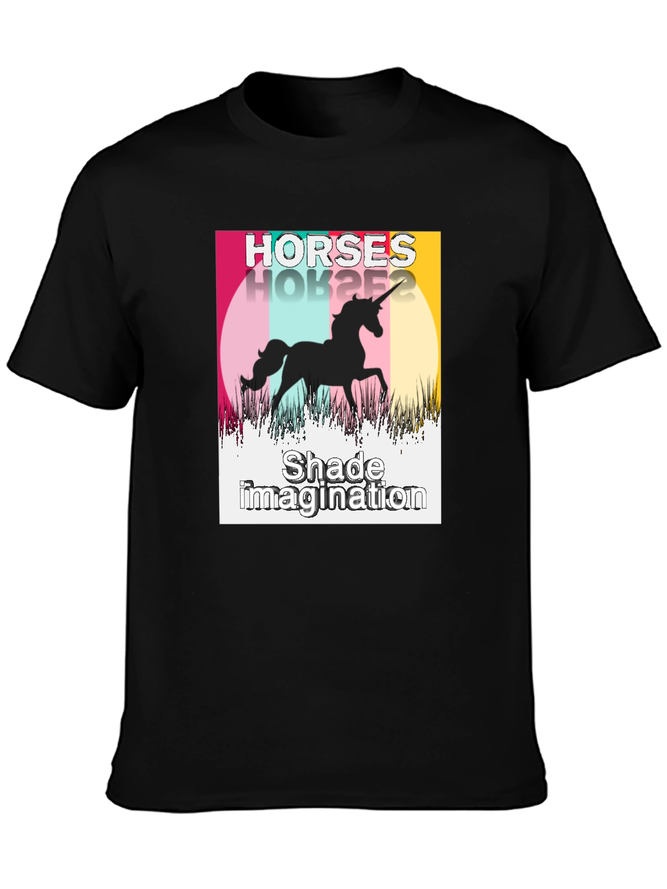 Unicorn Horses Imagination T-Shirt