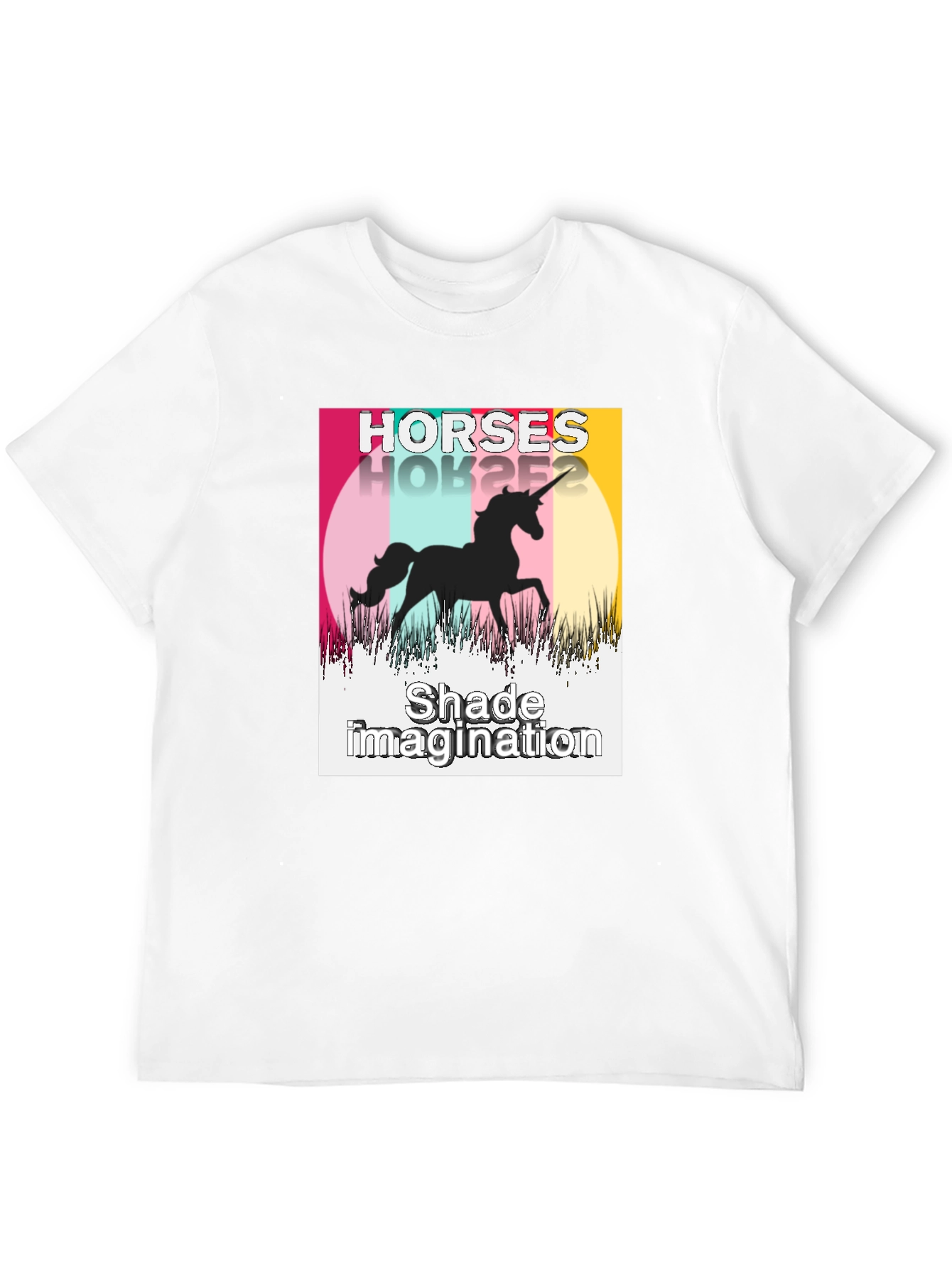 Unicorn Horses Imagination T-Shirt
