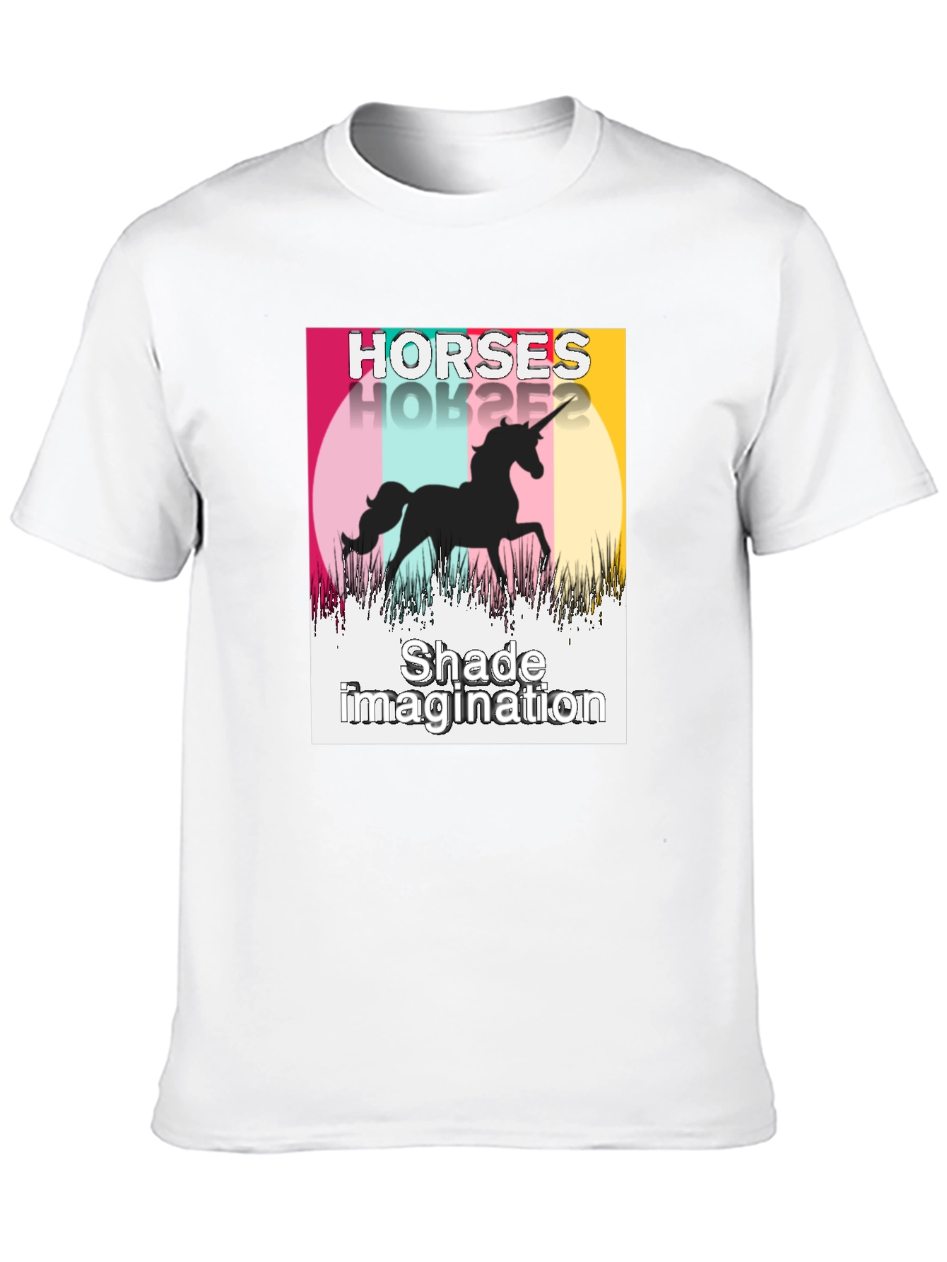 Unicorn Horses Imagination T-Shirt