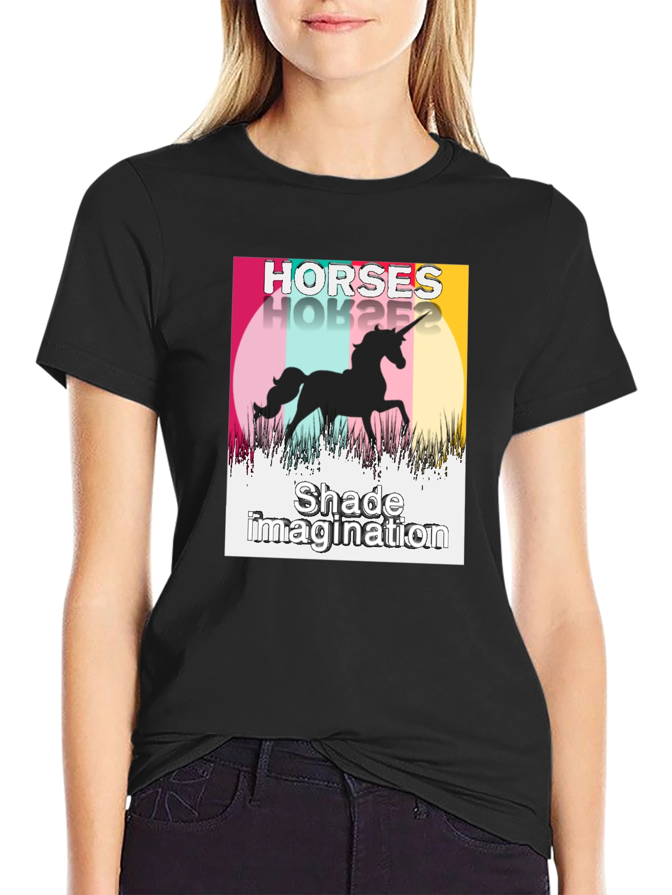 Unicorn Horses Imagination T-Shirt