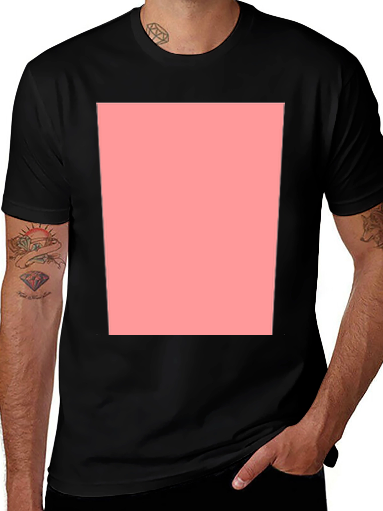 Classic Black Crewneck T-Shirt