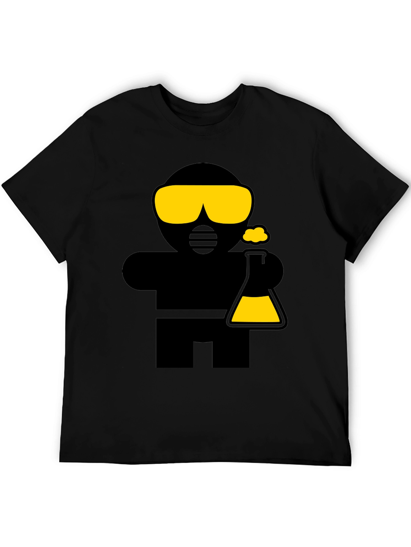 Cool Chemist Graphic Black T-Shirt