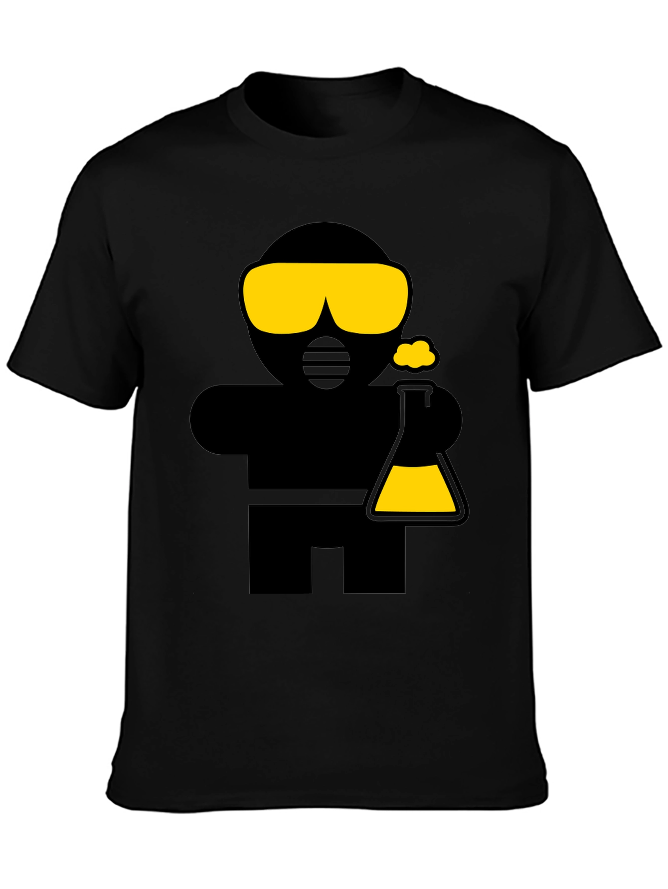 Cool Chemist Graphic Black T-Shirt