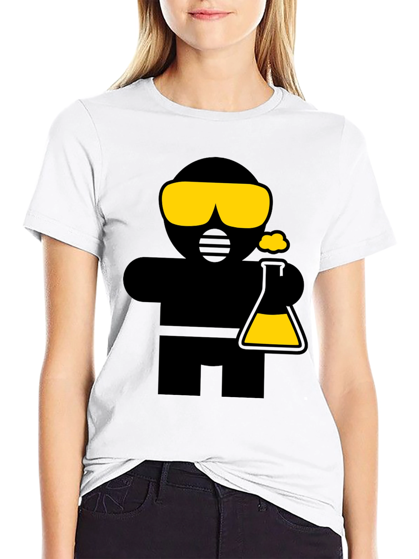 Cool Chemist Graphic Black T-Shirt