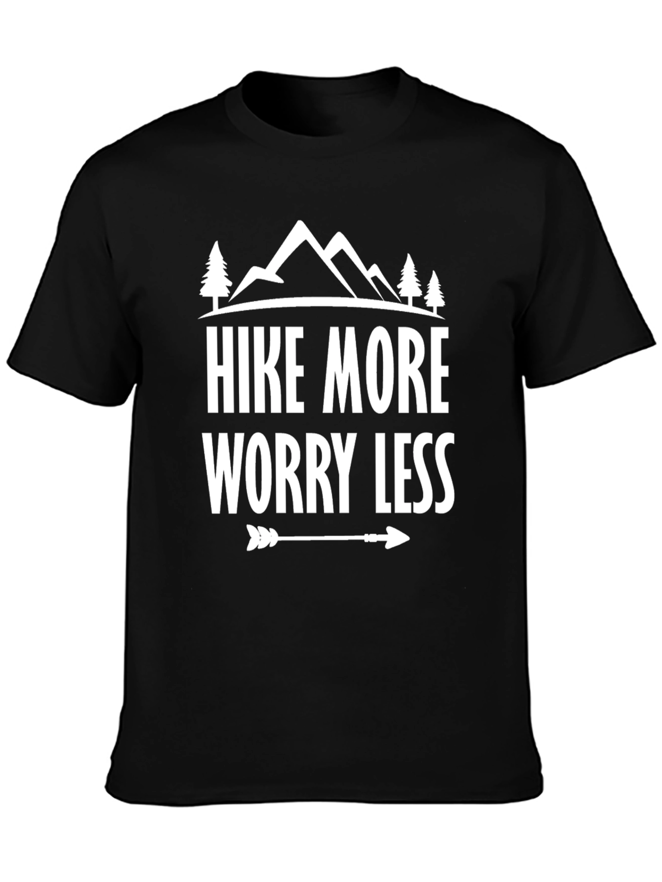 Hike More Worry Less Graphic Tee