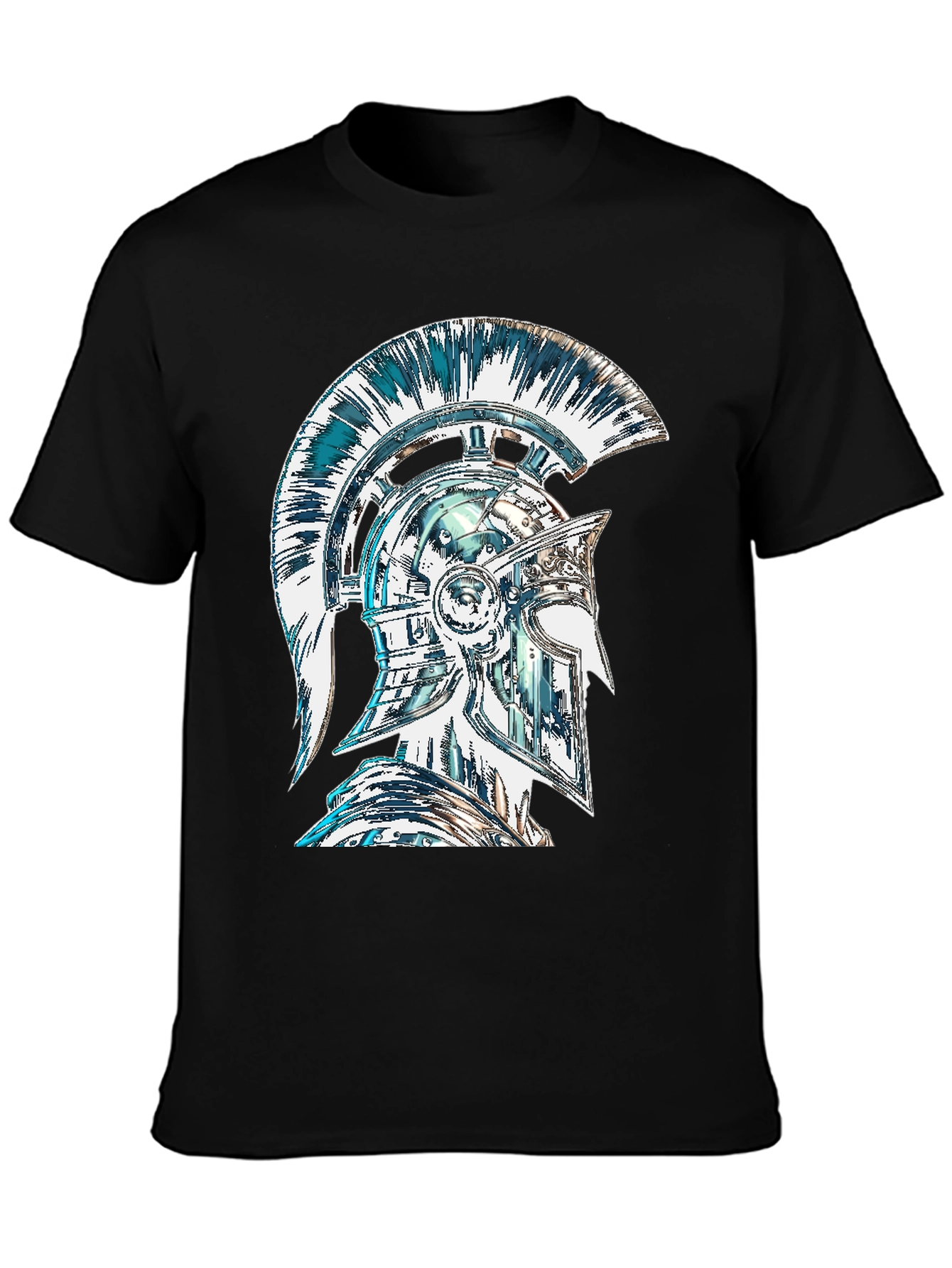 Spartan Helmet Graphic Tee - Warrior Design