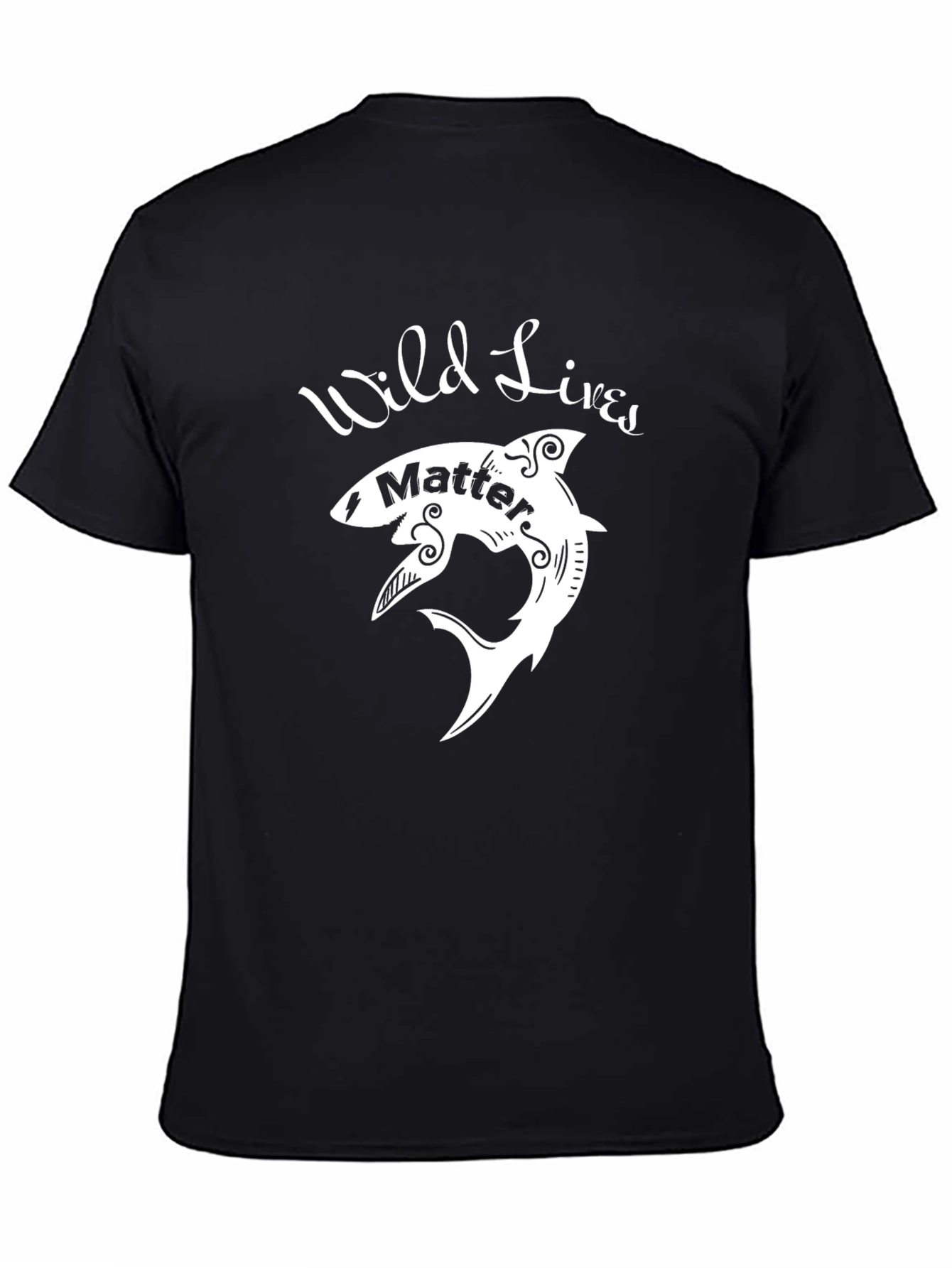 Wild Lives Matter Shark Graphic Tee