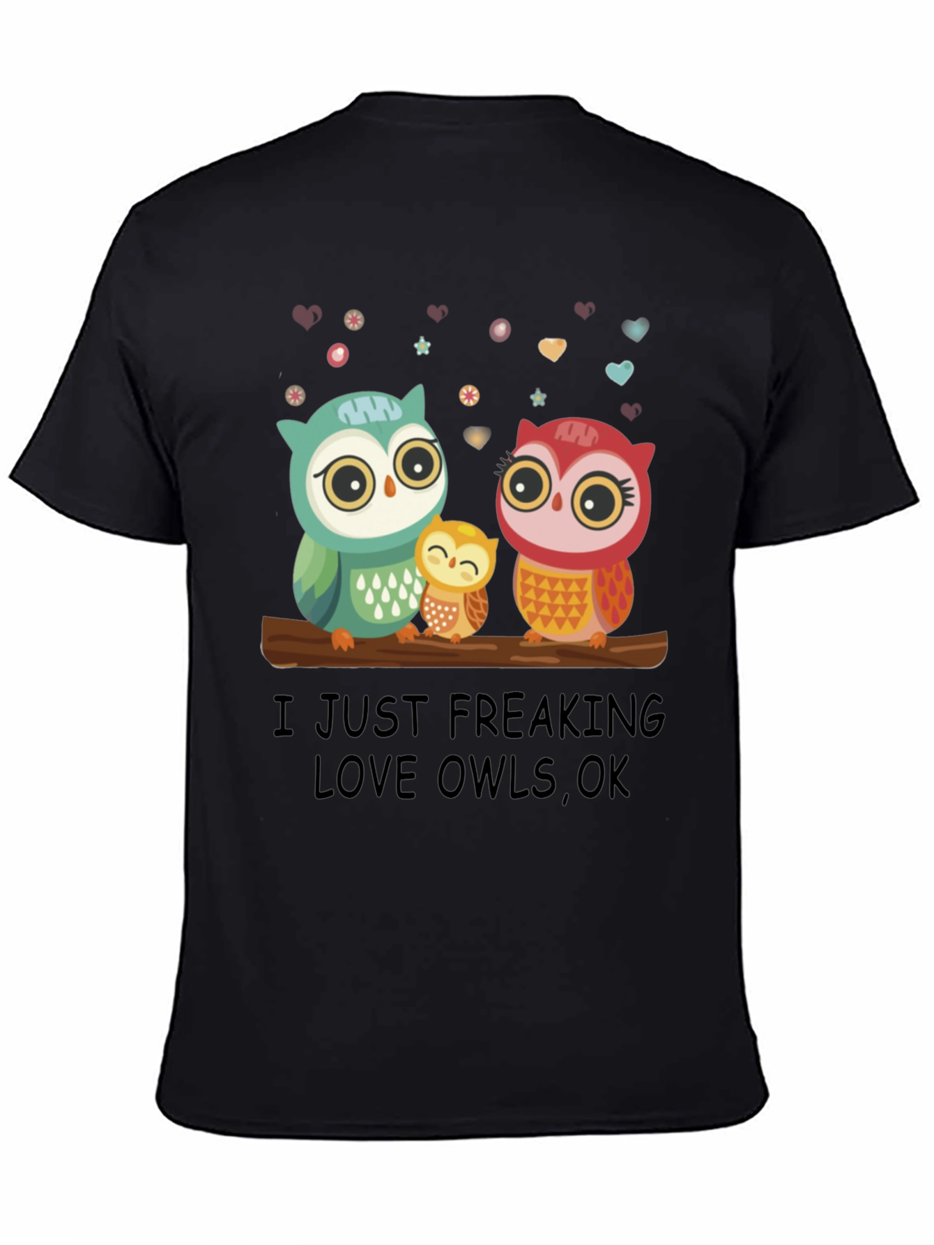 I Love Owls Graphic Tee