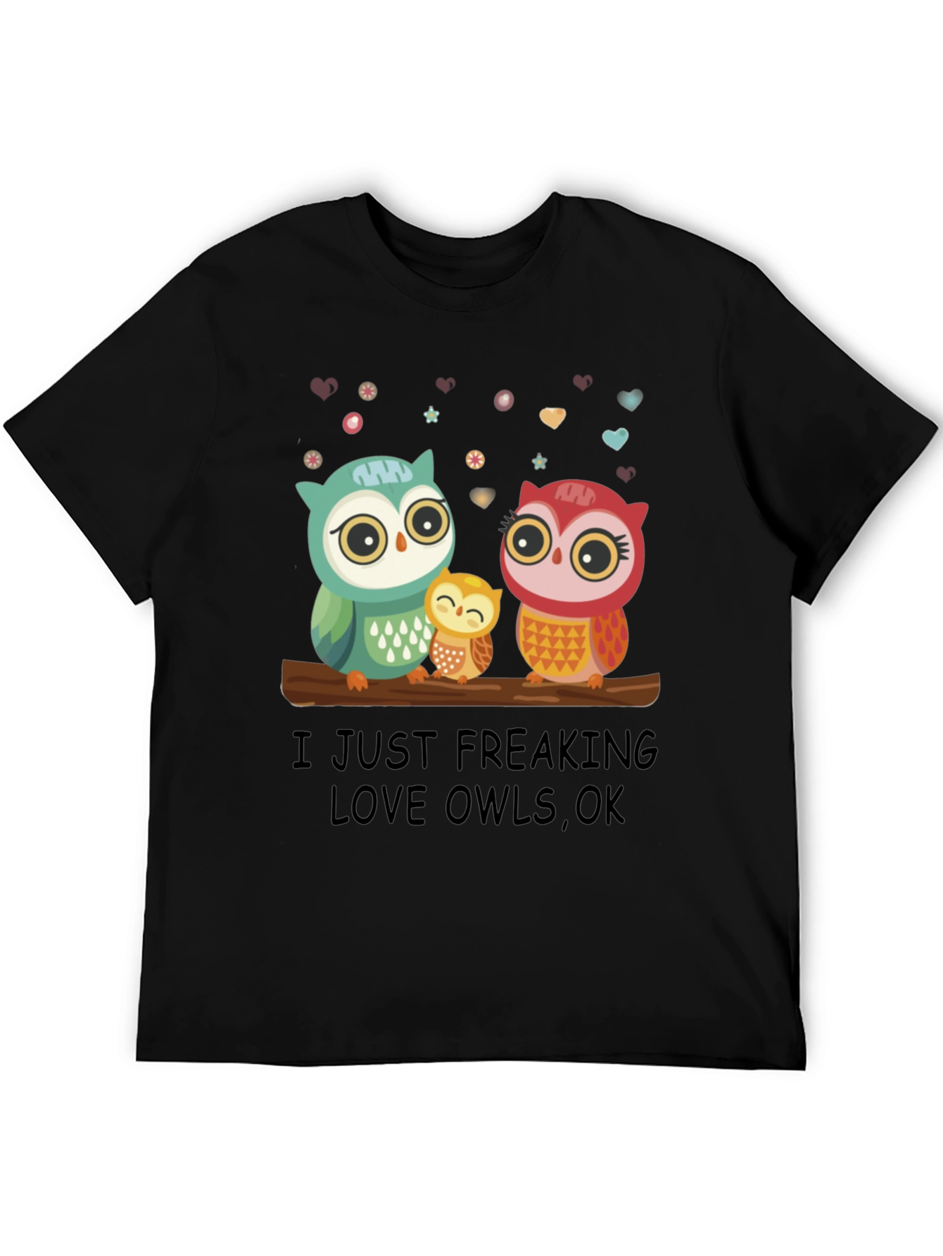 I Love Owls Graphic Tee