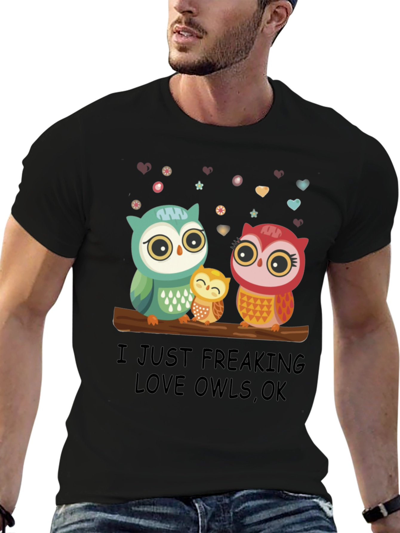 I Love Owls Graphic Tee