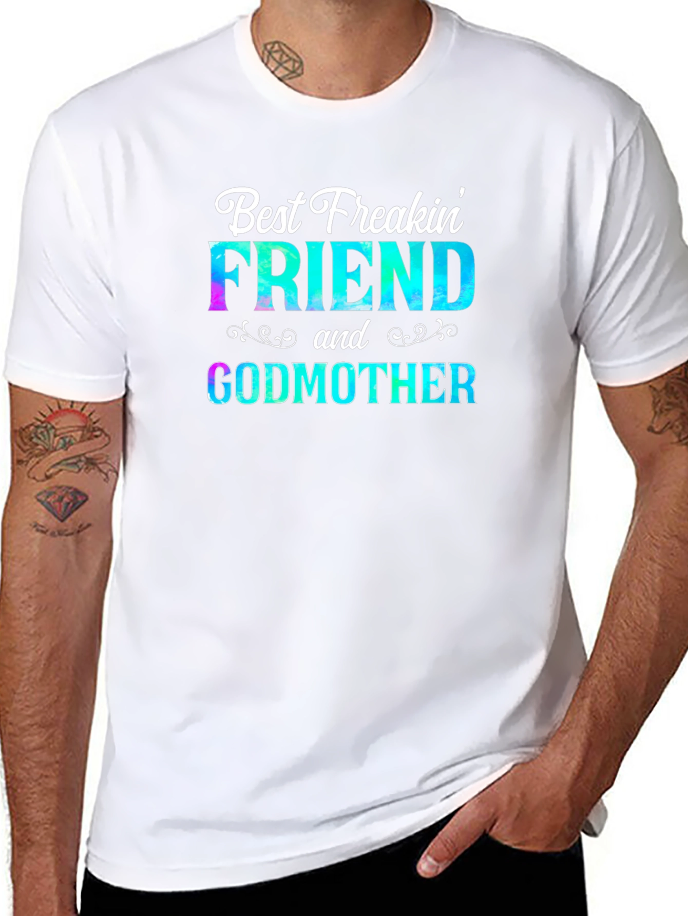 Best Freakin Friend & Godmother Graphic Tee