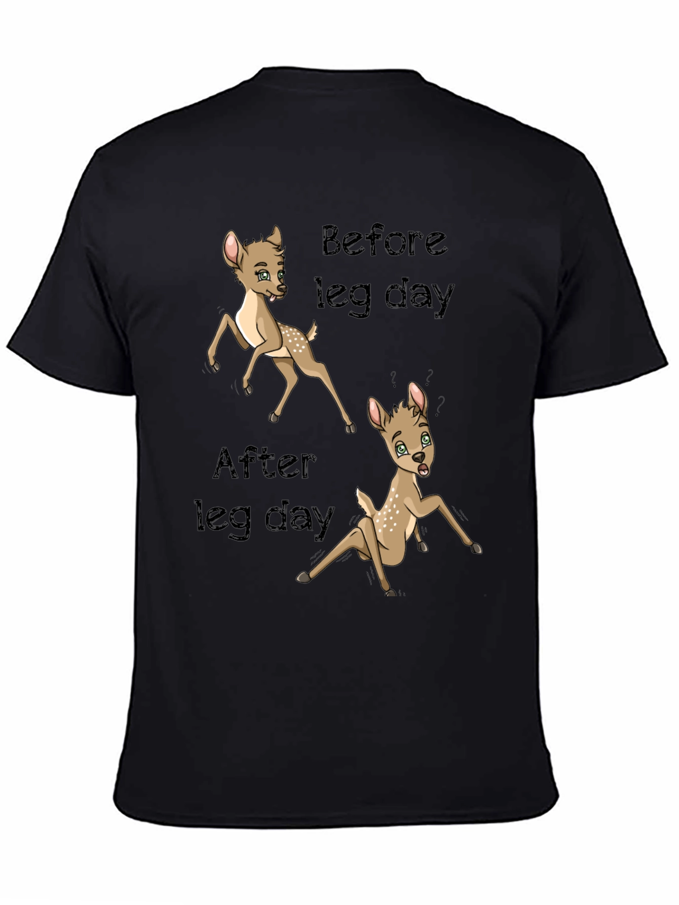 Funny Leg Day Deer T-Shirt