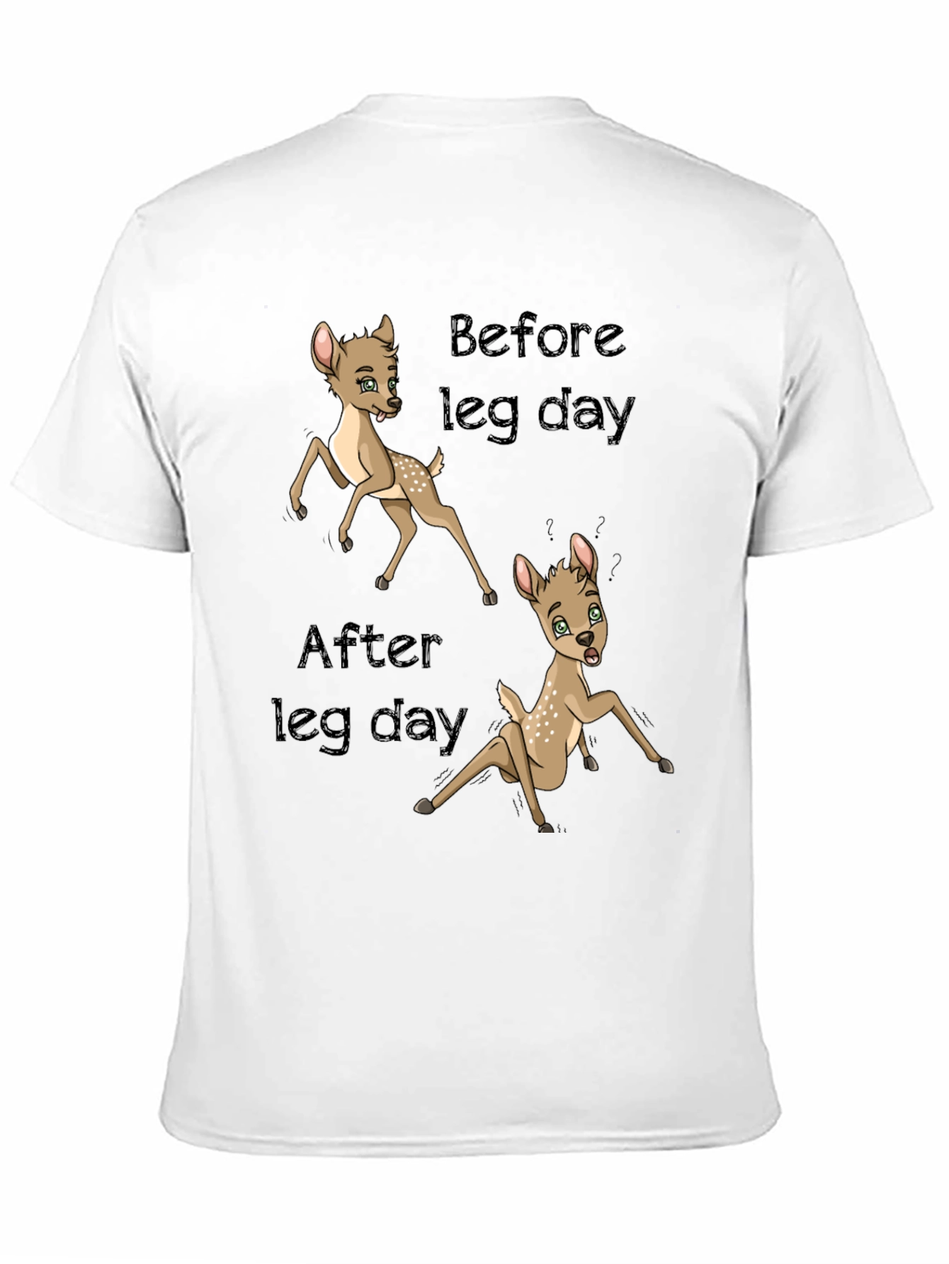 Funny Leg Day Deer T-Shirt