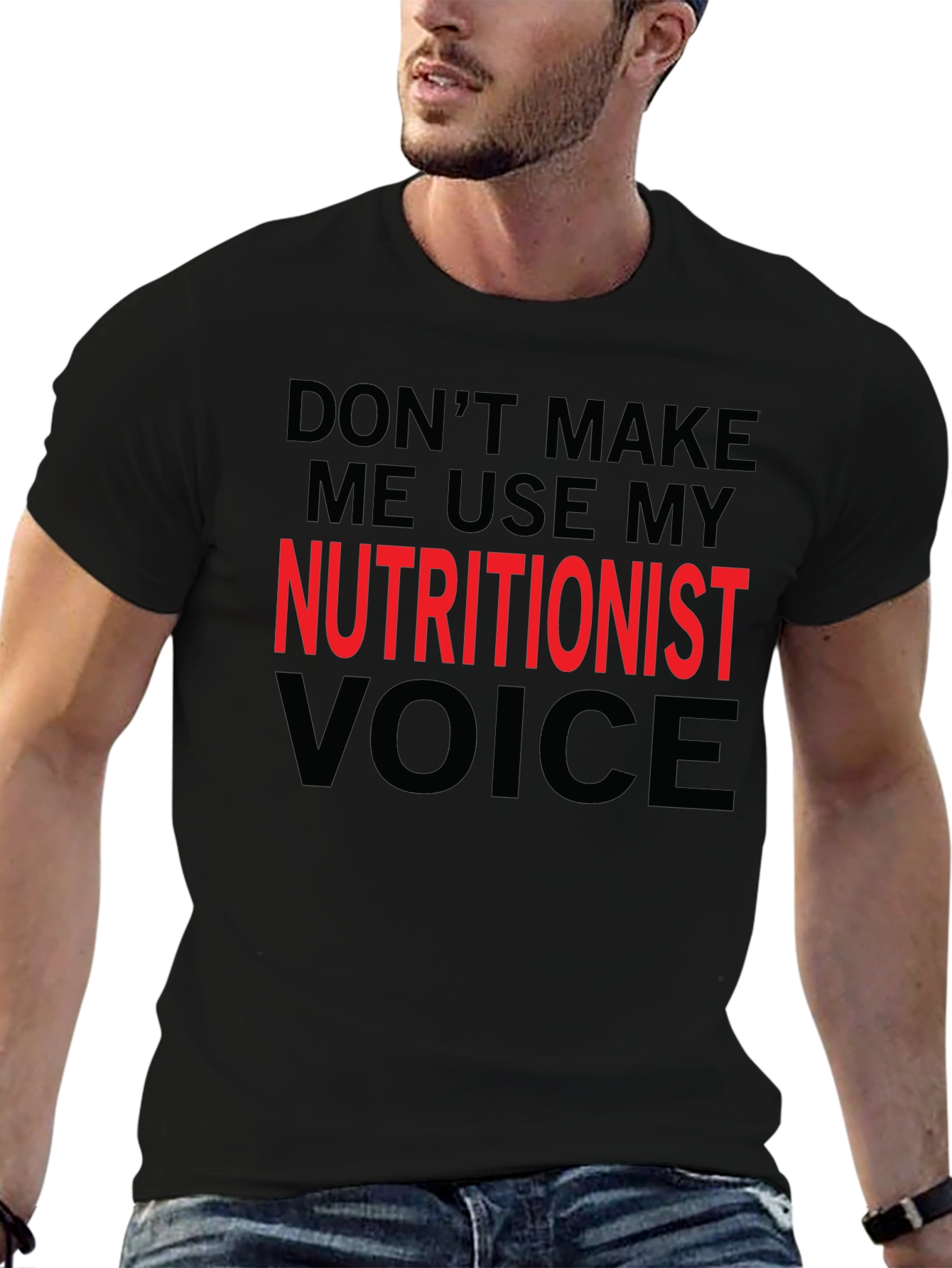 Nutritionist Voice T-Shirt - Funny Nutrition Gift Idea