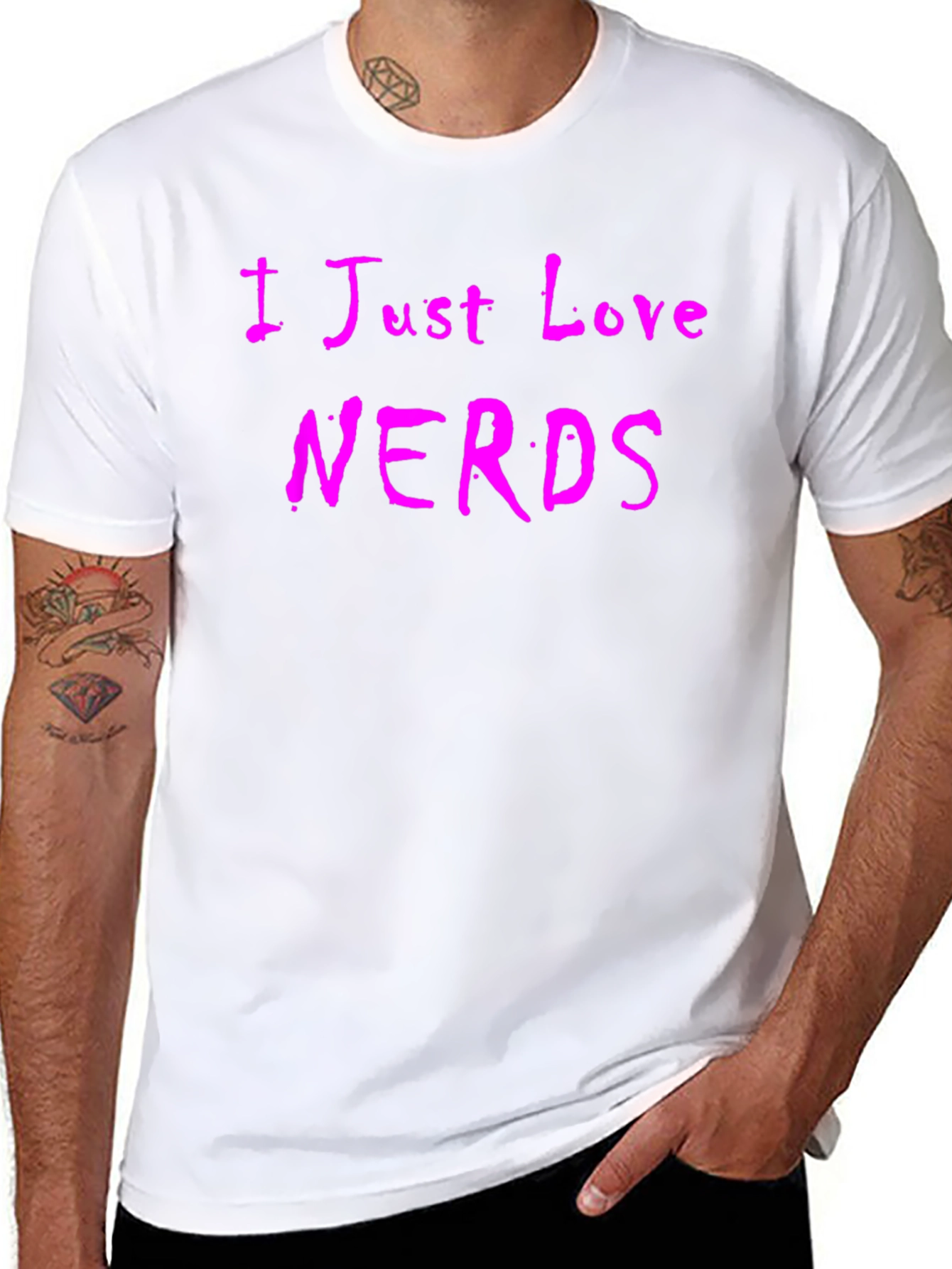 I Just Love Nerds T-Shirt - Novelty Tee