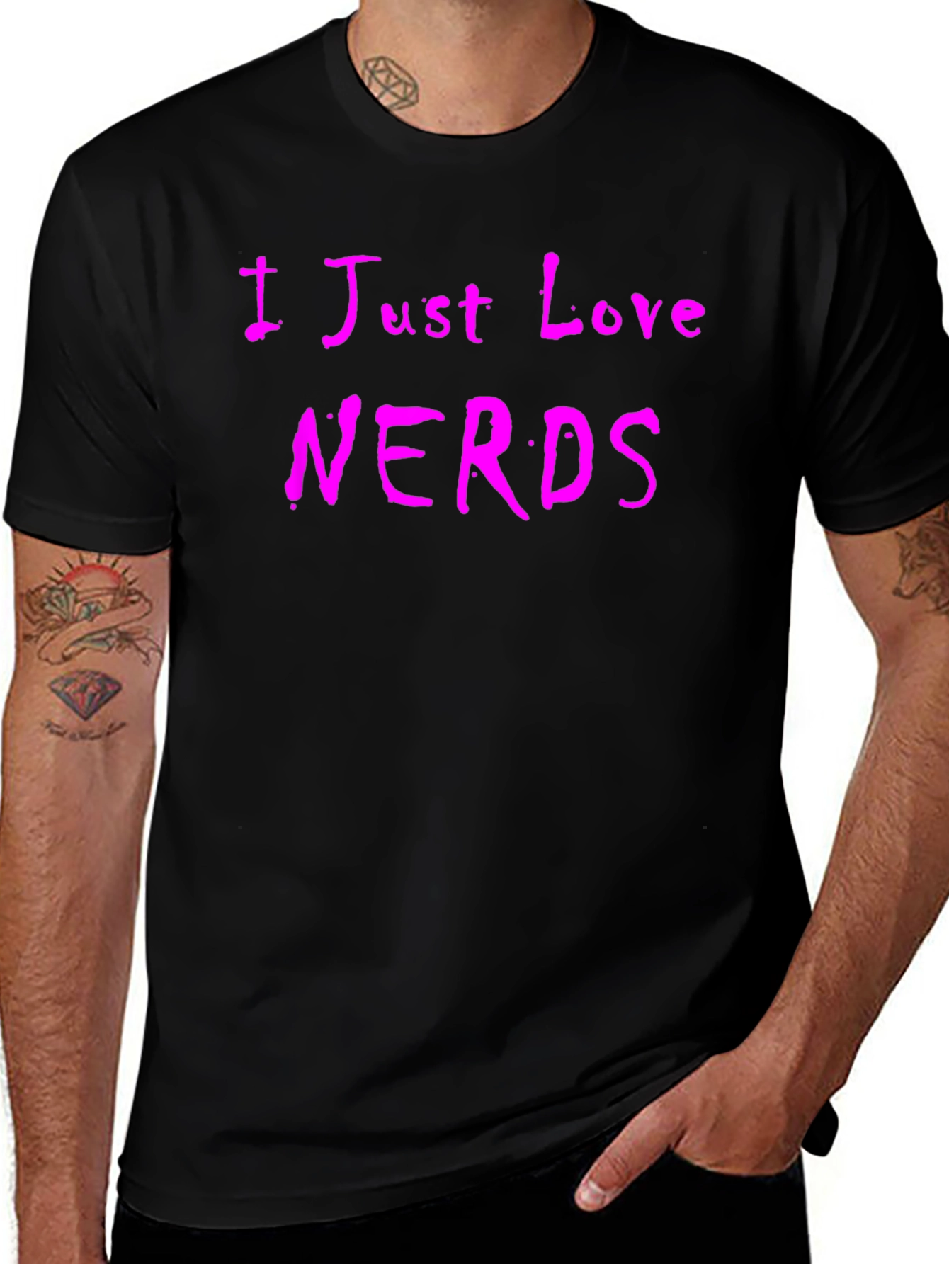 I Just Love Nerds T-Shirt - Novelty Tee