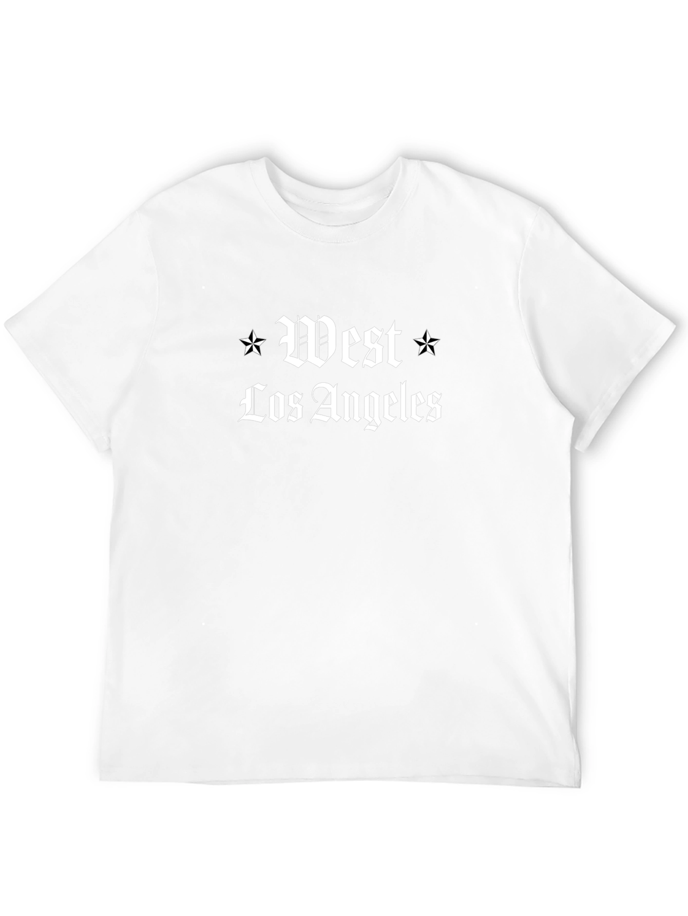 West Los Angeles Graphic T-Shirt - Black Cotton Tee