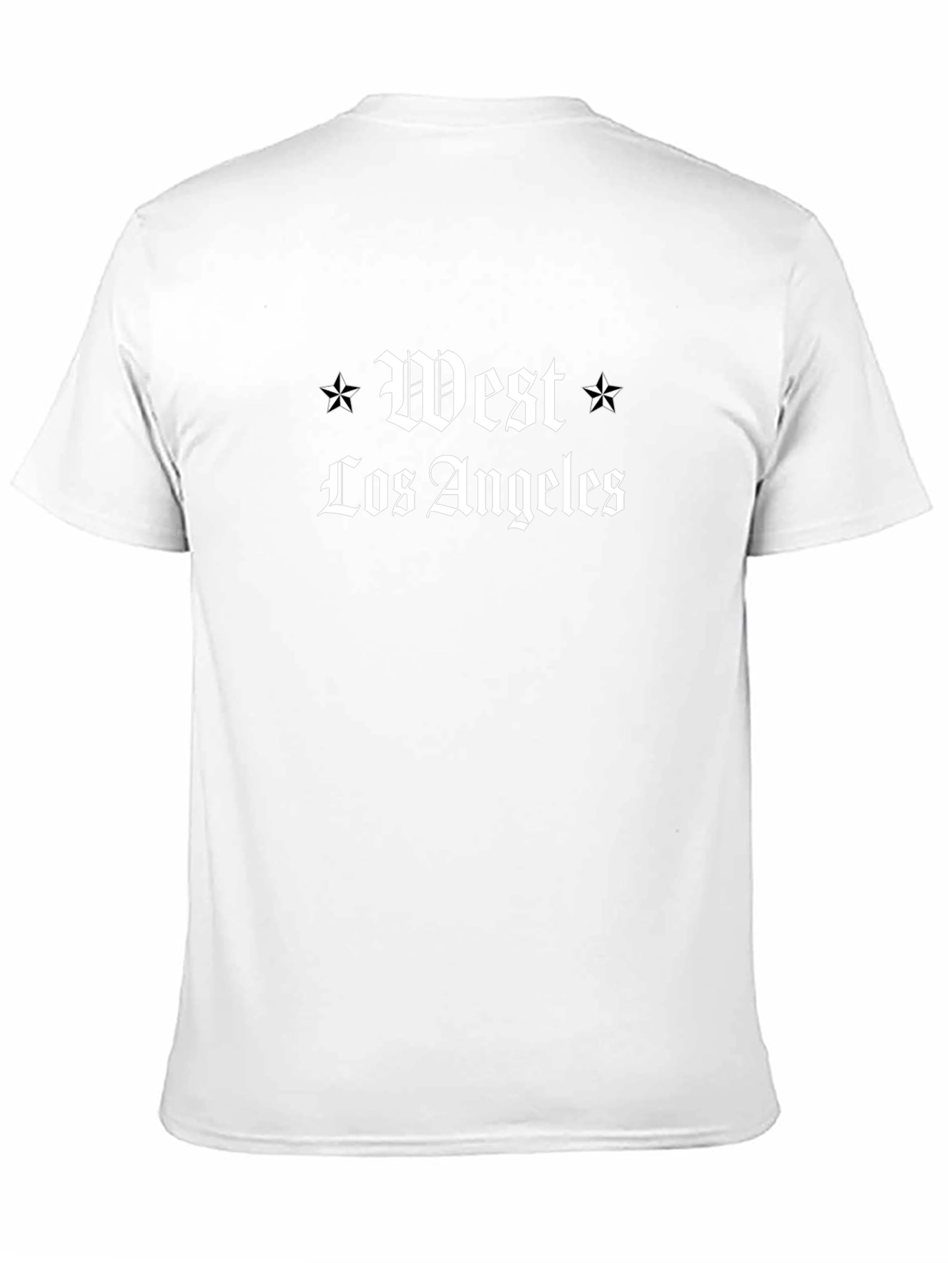 West Los Angeles Graphic T-Shirt - Black Cotton Tee